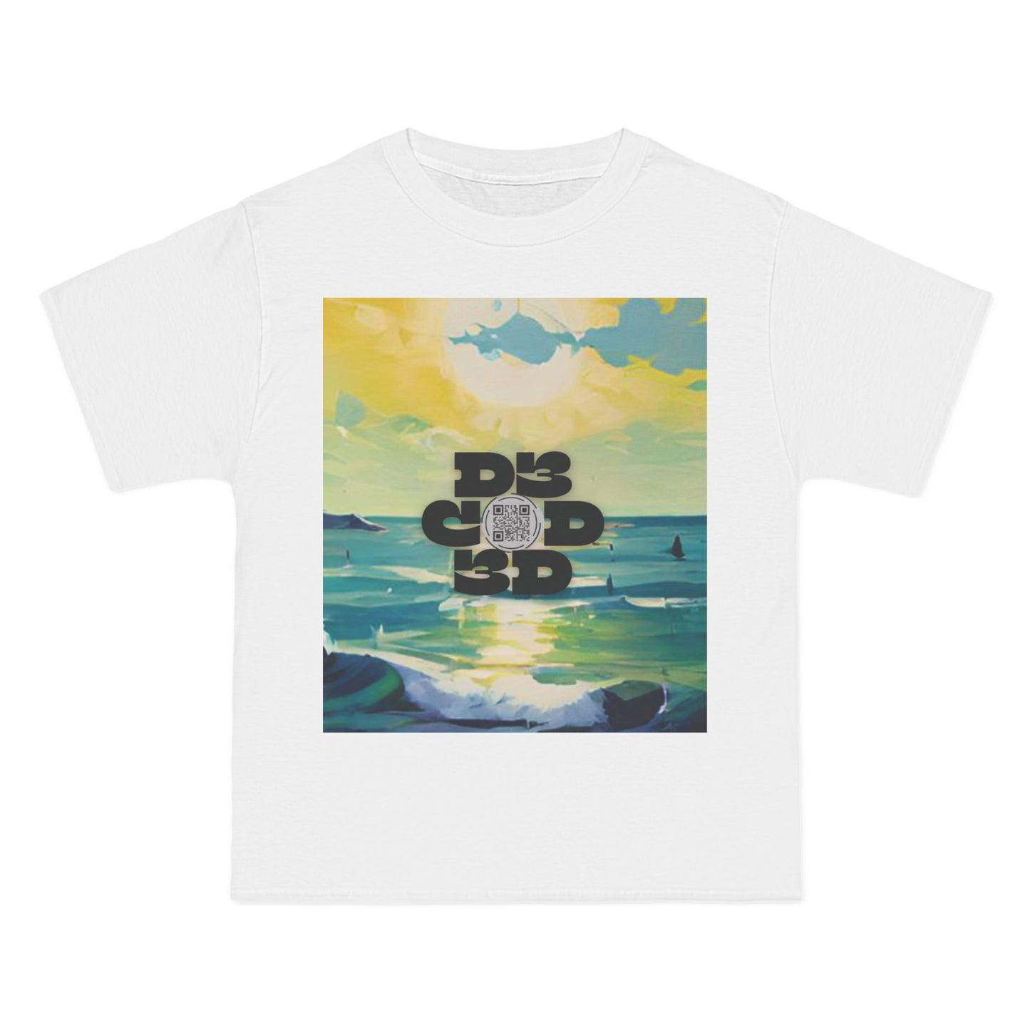 ENCODED | FIND YOUR HAPPY PLACE Unisex Beefy-T® Short-Sleeve T-Shirt