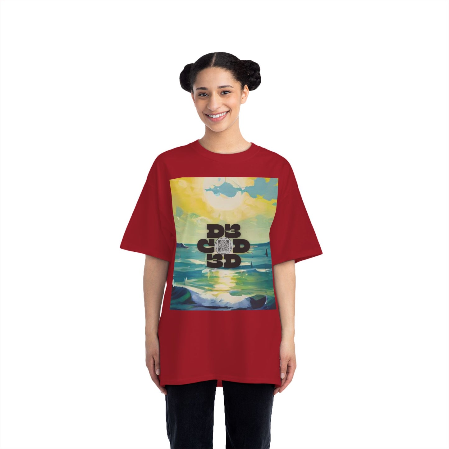 DECODED | FIND YOUR HAPPY PLACE | Unisex Beefy-T® Short-Sleeve T-Shirt