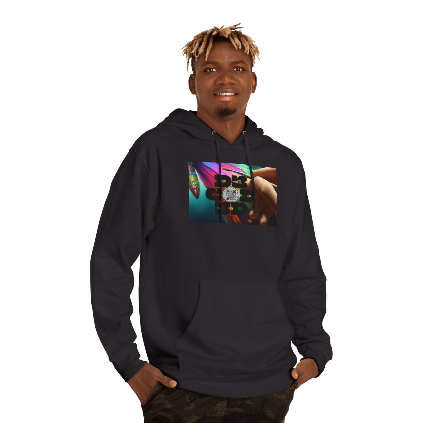 BE CREATIVE Unisex Hooded Sweatshirt
