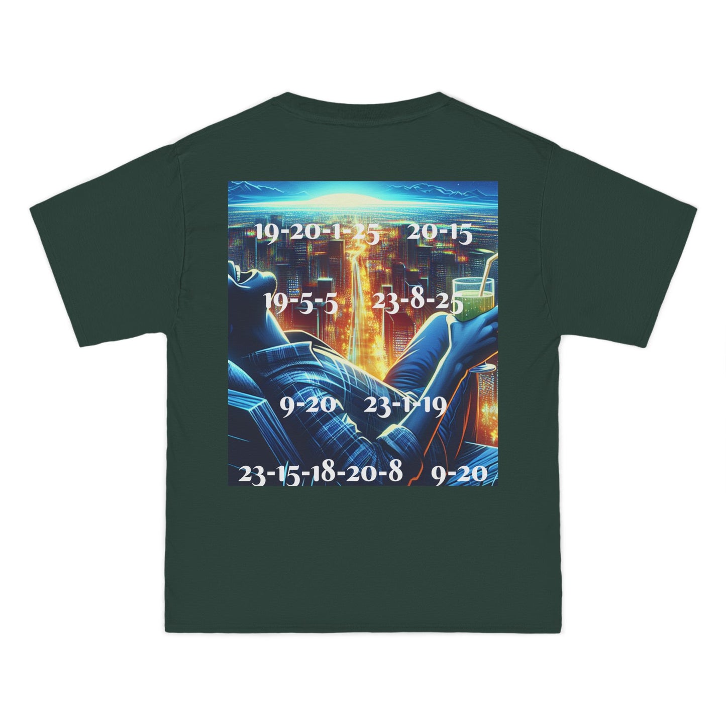 ENCODED | STAY TO SEE WHY IT WAS WORTH IT Unisex Beefy-T® short-sleeve T-Shirt