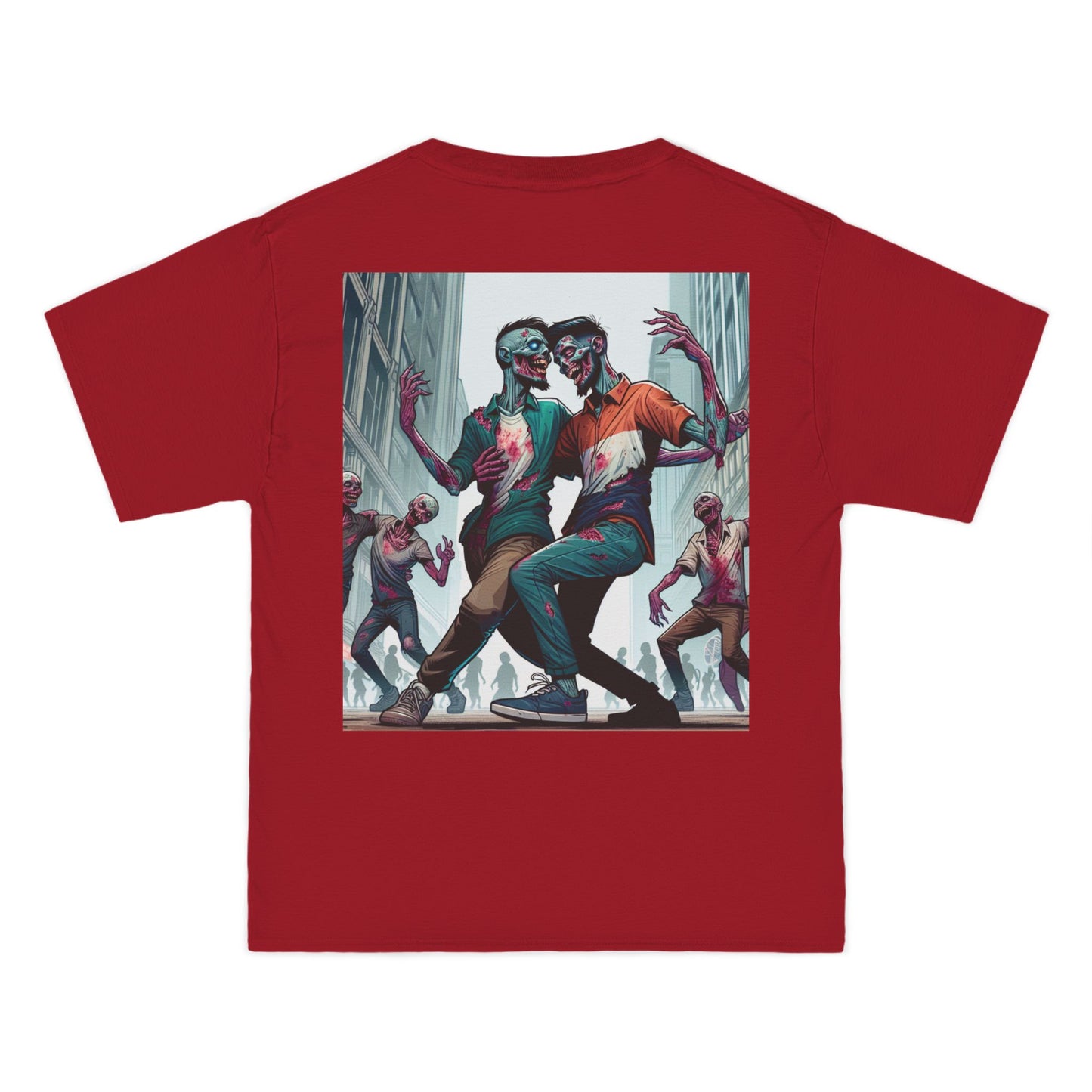 NO CODE | LOVE CONQUERS ALL | Unisex Beefy-T® Short-Sleeve T-Shirt