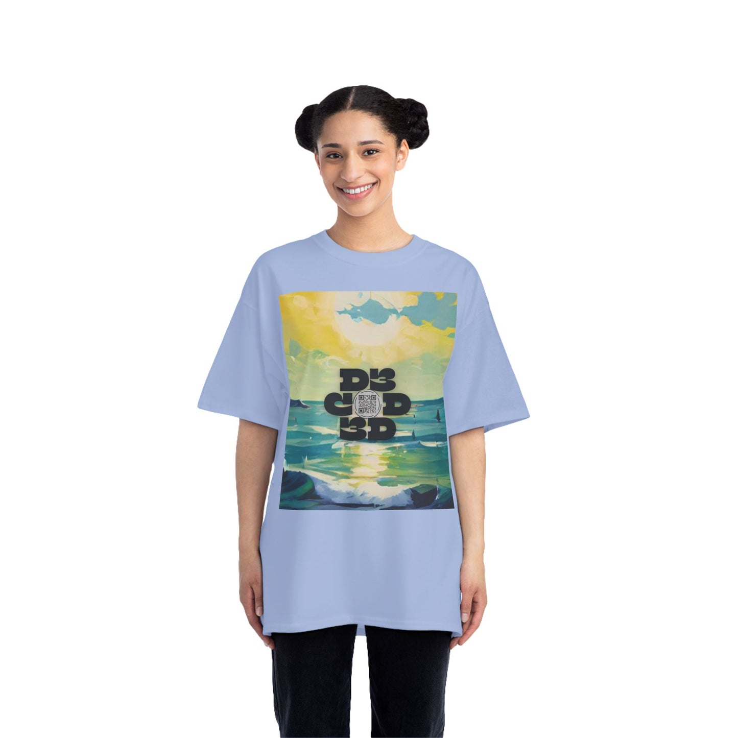 ENCODED | FIND YOUR HAPPY PLACE Unisex Beefy-T® Short-Sleeve T-Shirt