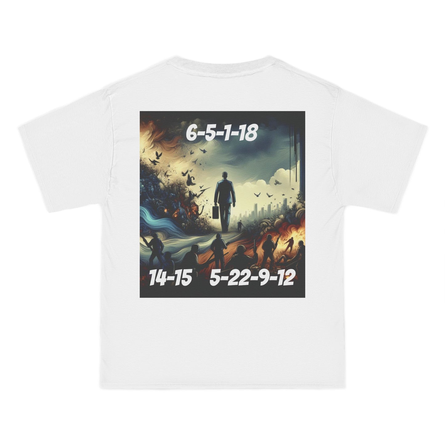 ENCODED | FEAR NO EVIL Unisex Beefy-T® Short-Sleeve T-Shirt