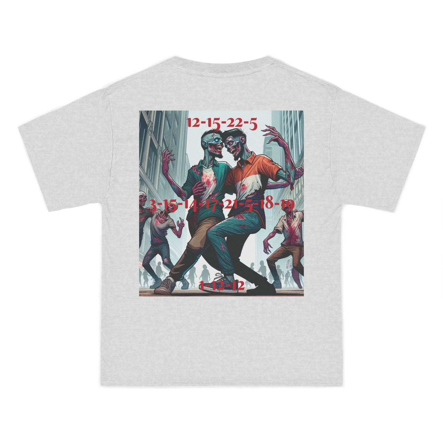 ENCODED | LOVE CONQUERS ALL Unisex Beefy-T® Short-Sleeve T-Shirt