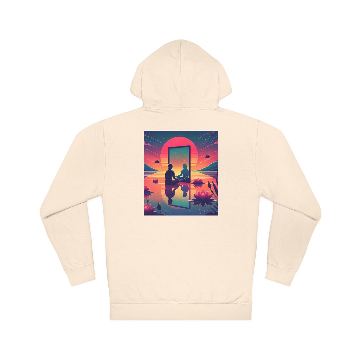 NO CODE | INNER PEACE BEGINS WITH YOU Unisex Hooded Sweatshirt