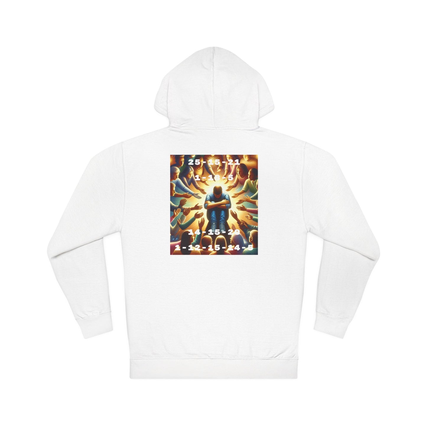 YOU ARE NOT ALONE Unisex Hooded Sweatshirt
