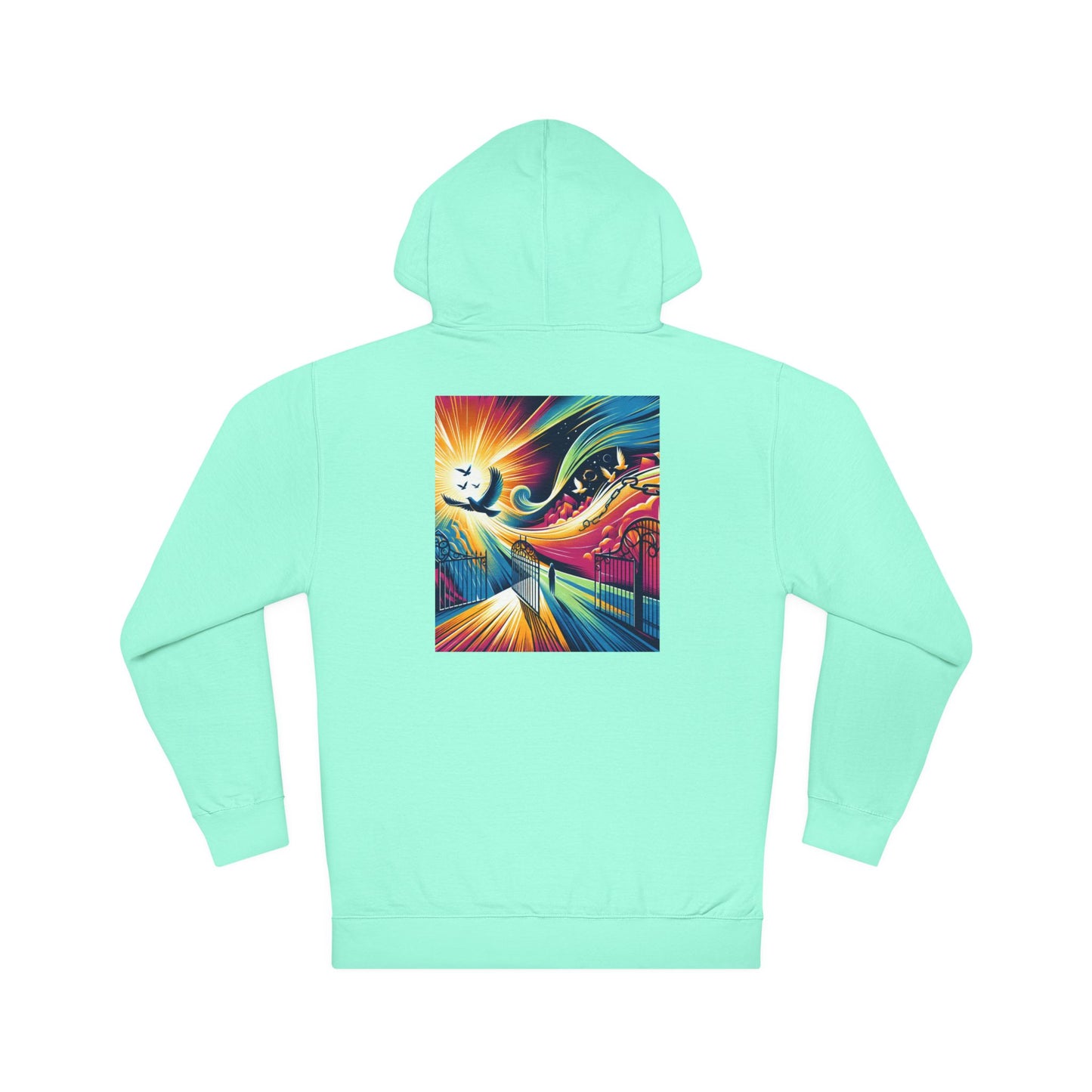 NO CODE | FREE YOURSELF | Unisex Hooded Sweatshirt