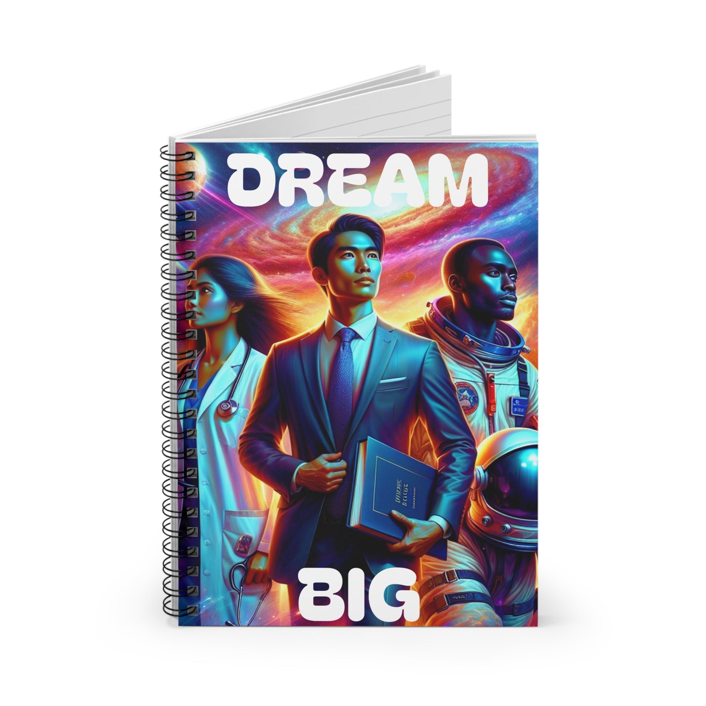 D3C0D3D | DREAM BIG | SPIRAL NOTEBOOK