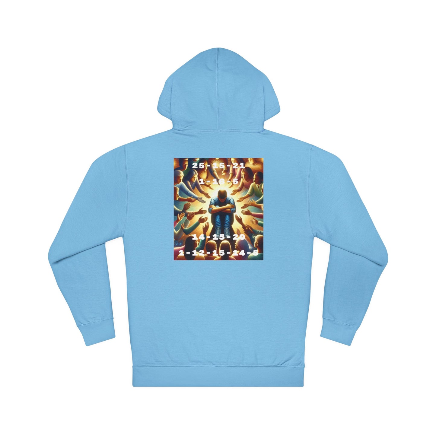YOU ARE NOT ALONE Unisex Hooded Sweatshirt
