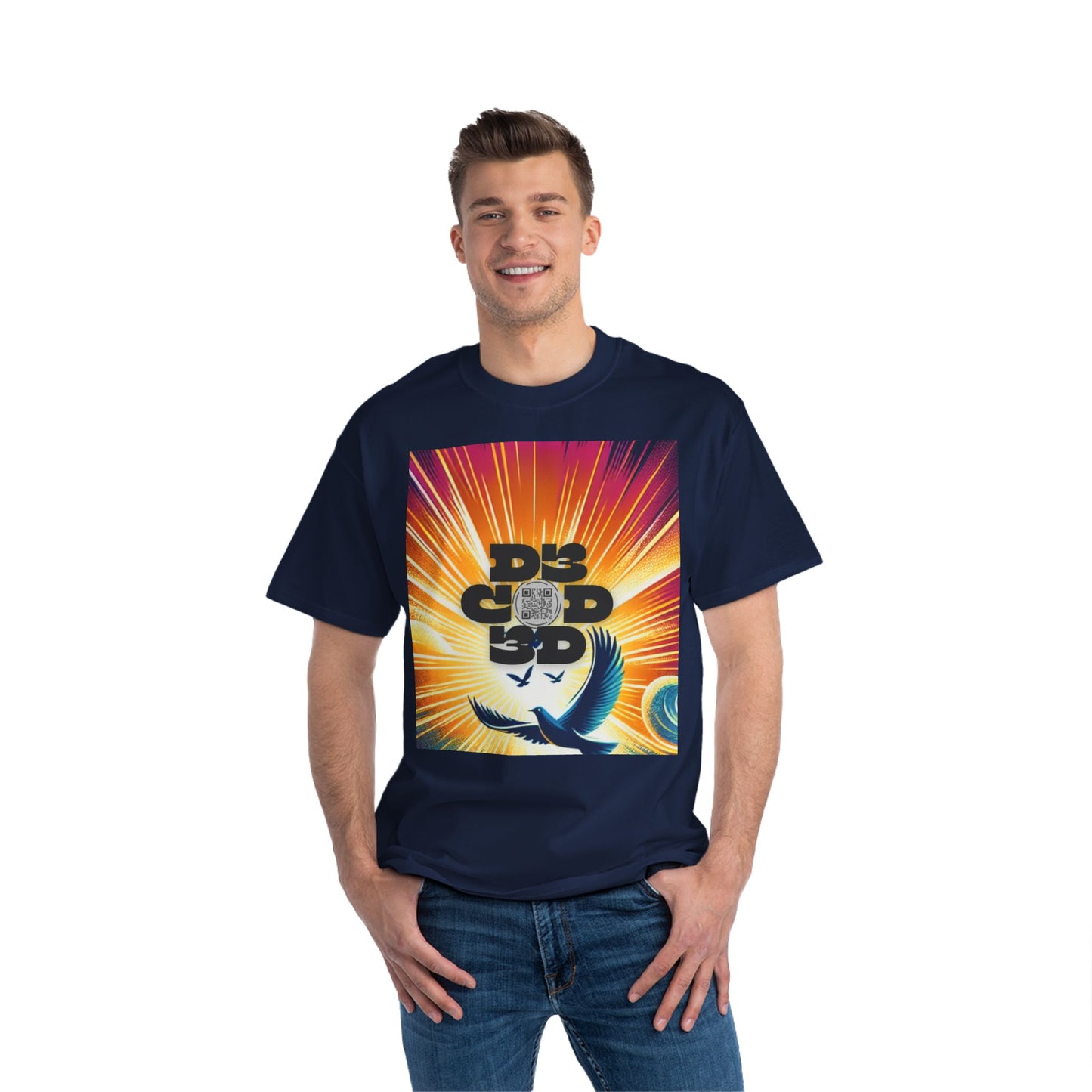 DECODED | FREE YOURSELF | Unisex Beefy-T® short-sleeve T-shirt