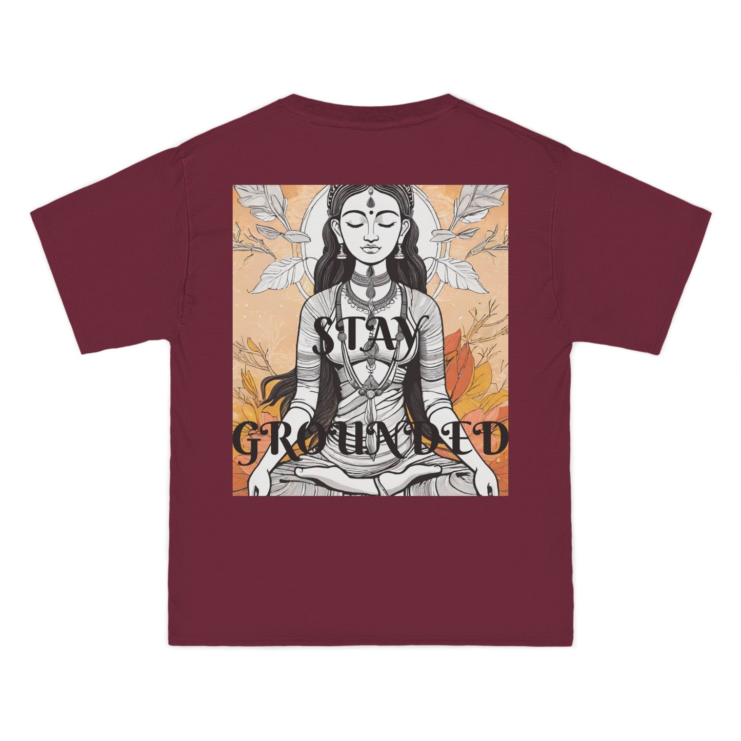 DECODED | STAY GROUNDED | Unisex Beefy-T® short-sleeve T-shirt