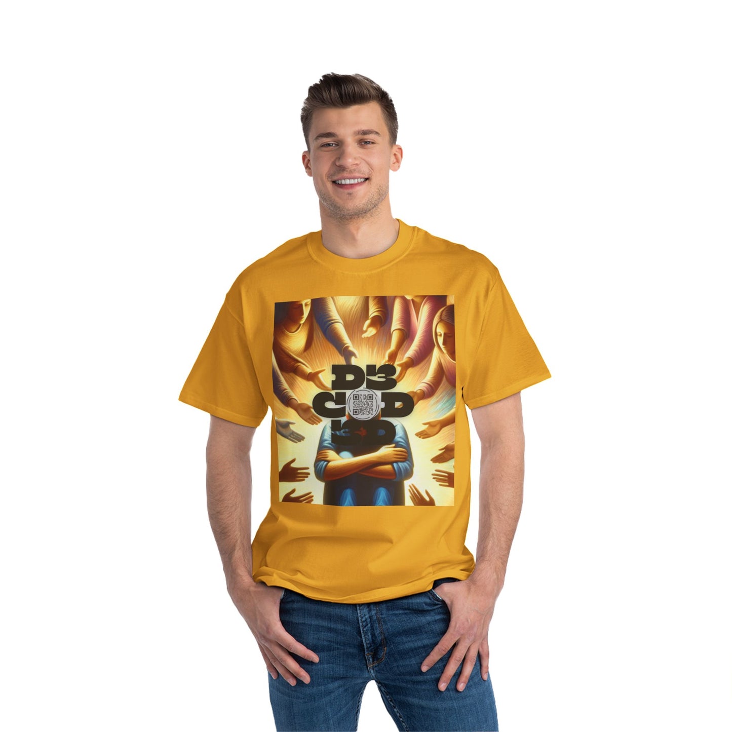 NO CODE | YOU ARE NOT ALONE | Unisex Beefy-T® short-sleeve T-shirt