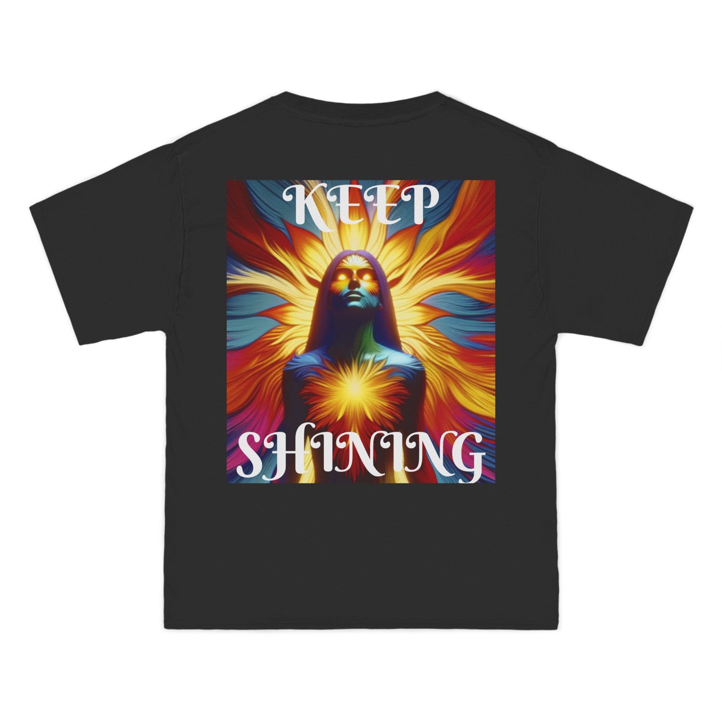 DECODED | KEEP SHINING | Unisex Beefy-T® Short-Sleeve T-Shirt