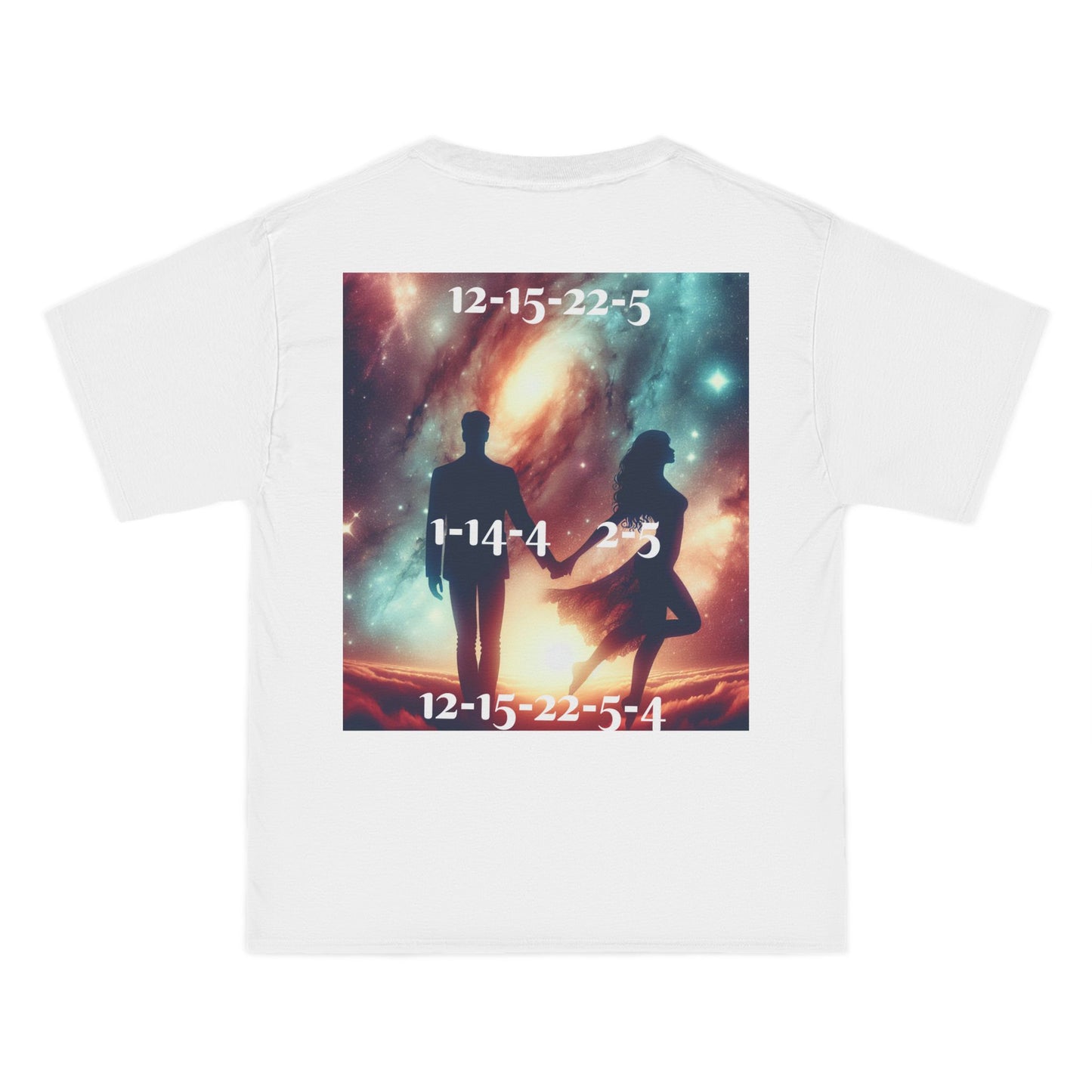 ENCODED | LOVE AND BE LOVED Unisex Beefy-T® short-sleeve T-shirt