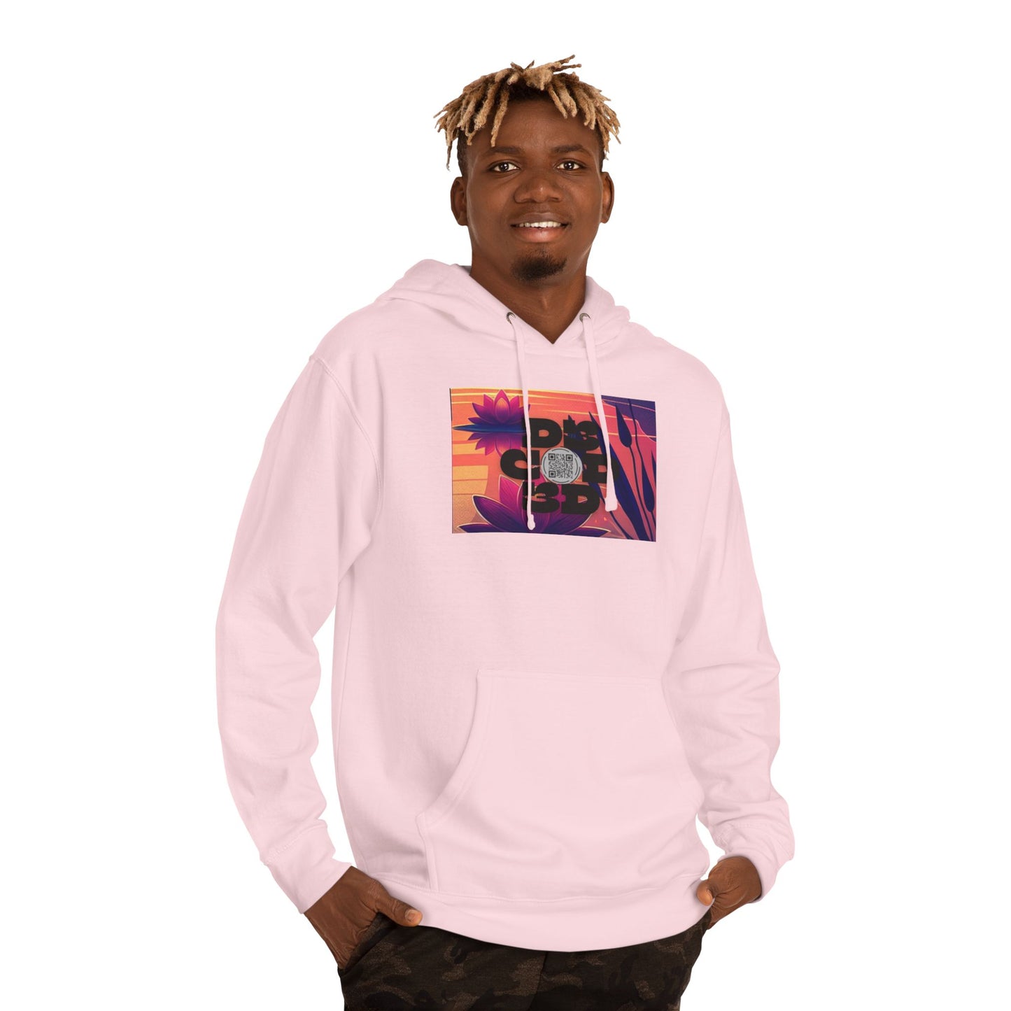 NO CODE | INNER PEACE BEGINS WITH YOU Unisex Hooded Sweatshirt