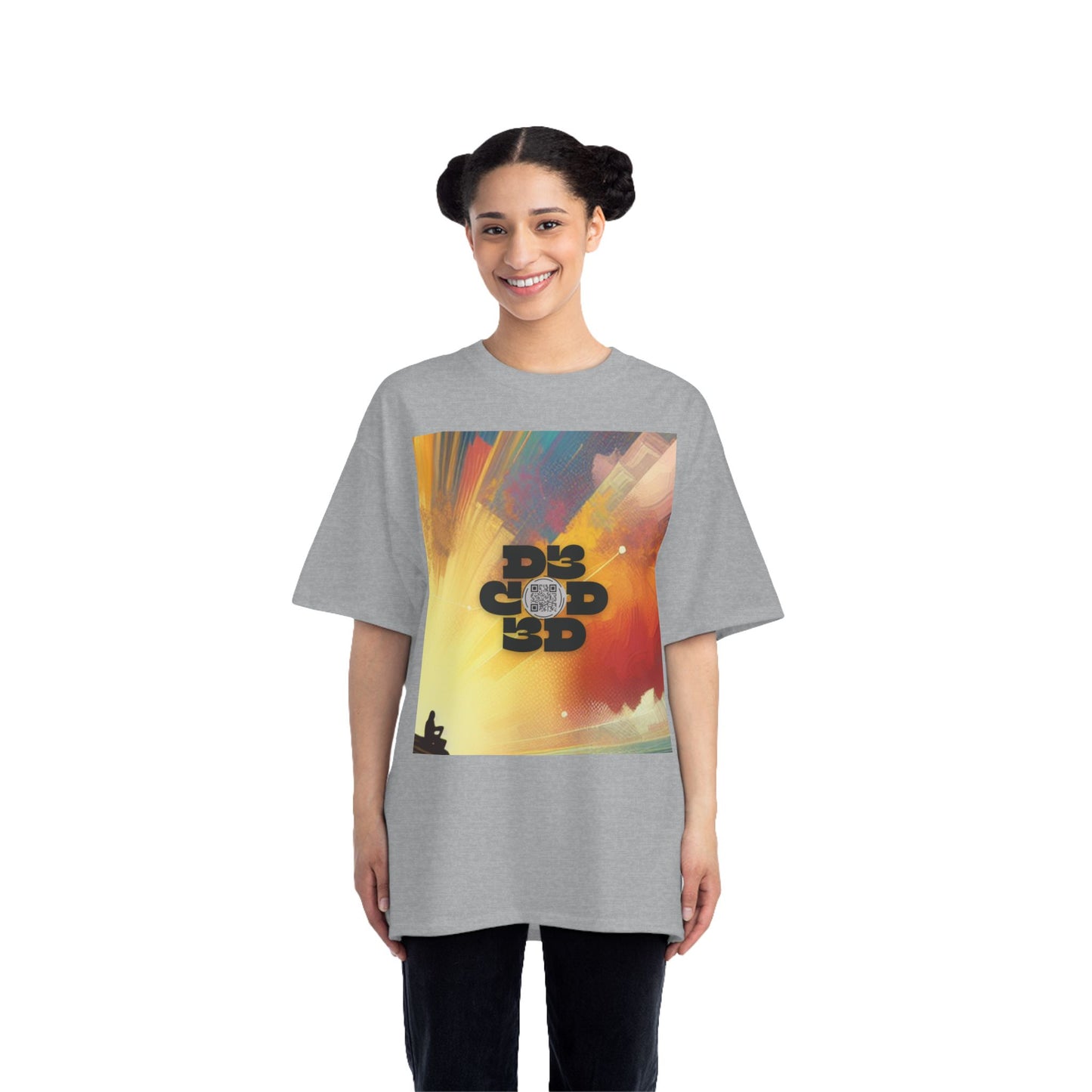 ENCODED | STAY ADVENTUROUS Unisex Beefy-T® Short-Sleeve T-Shirt