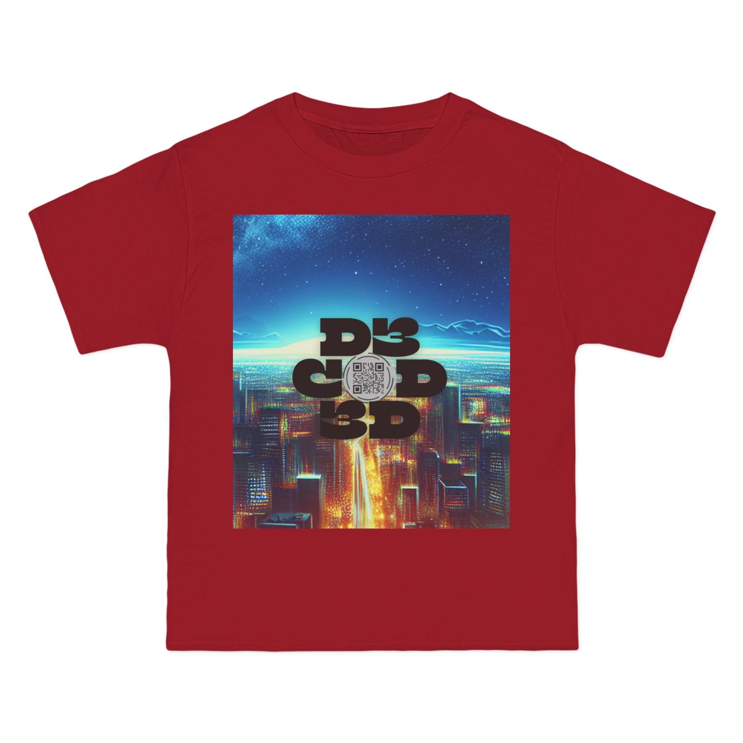 ENCODED | STAY TO SEE WHY IT WAS WORTH IT Unisex Beefy-T® short-sleeve T-Shirt