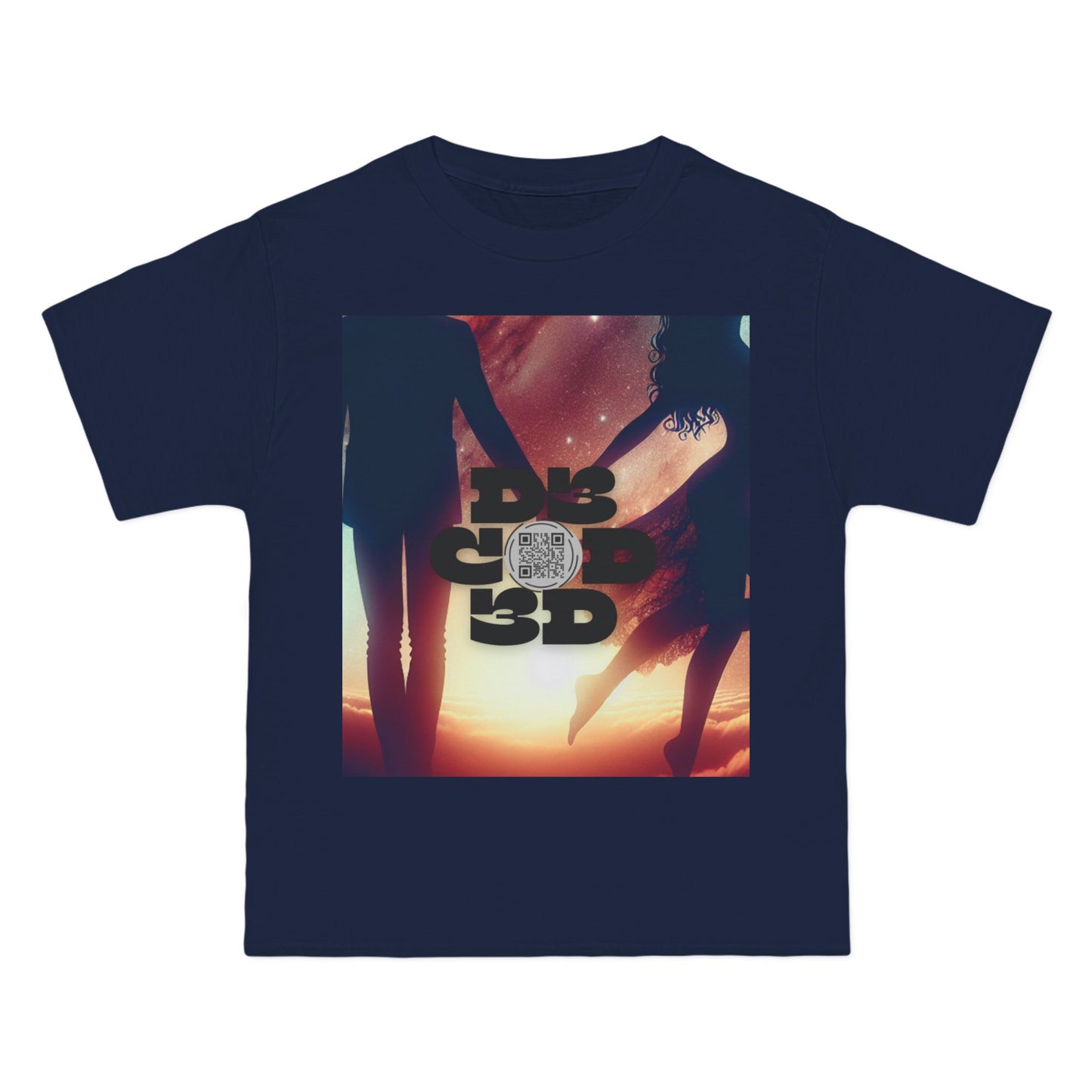 ENCODED | LOVE AND BE LOVED Unisex Beefy-T® short-sleeve T-shirt