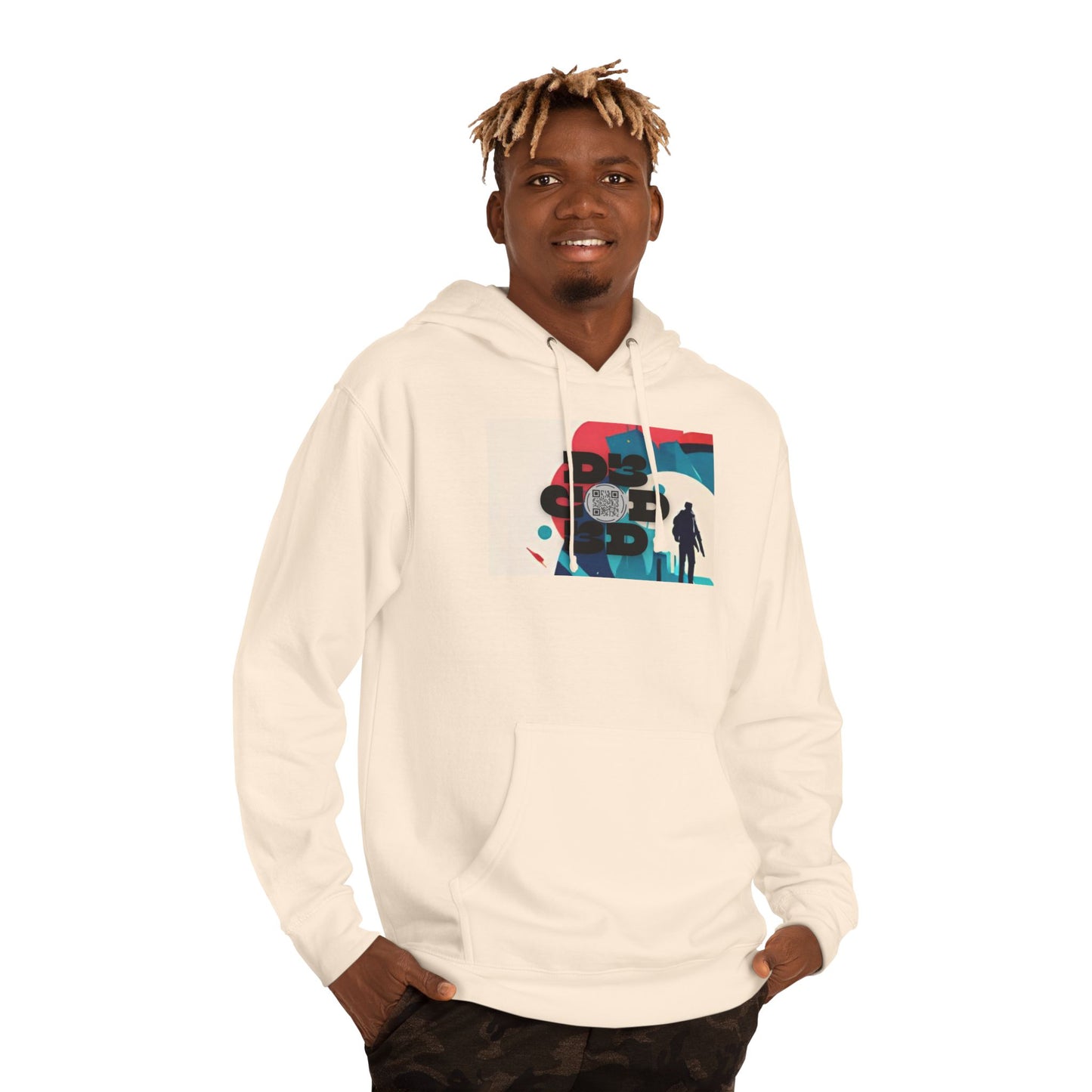 NO CODE | FREE YOUR MIND Unisex Hooded Sweatshirt