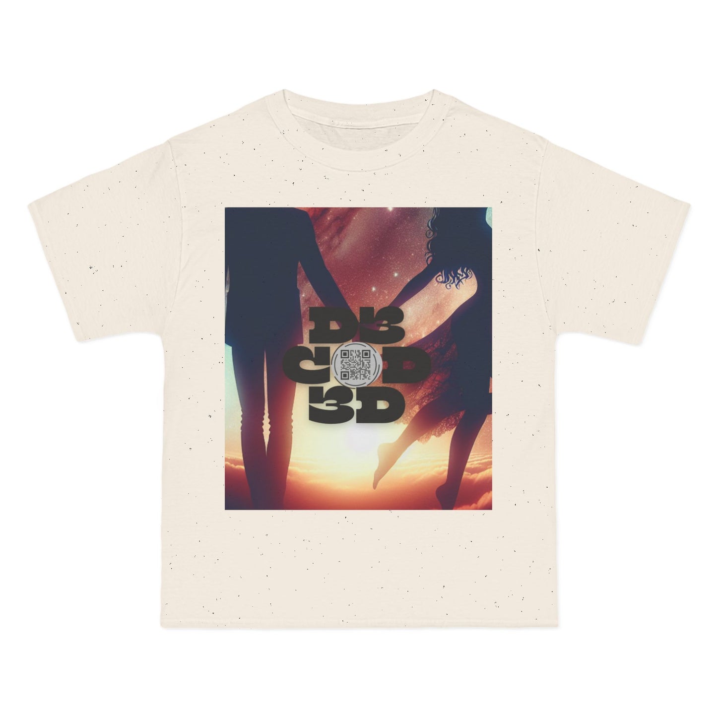 ENCODED | LOVE AND BE LOVED Unisex Beefy-T® short-sleeve T-shirt