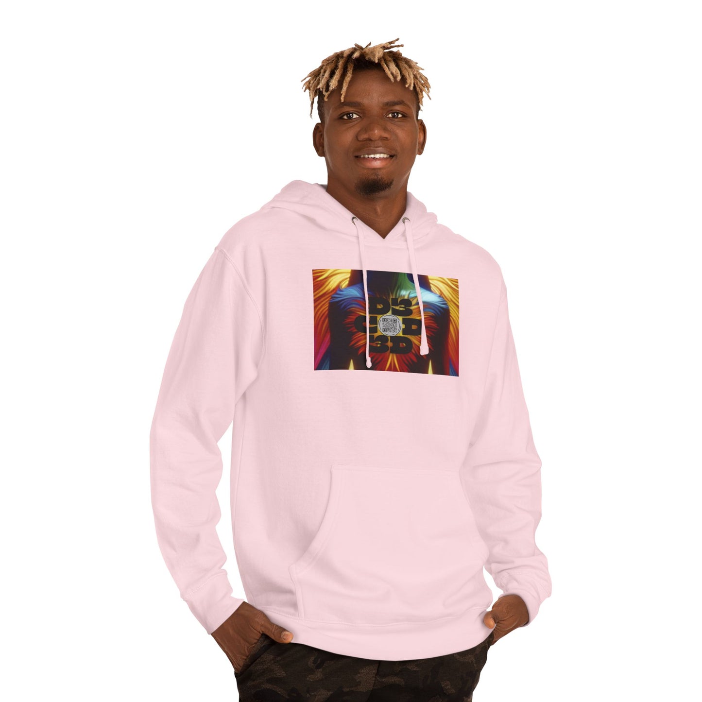 NO CODE | KEEP SHINING | Unisex Hooded Sweatshirt