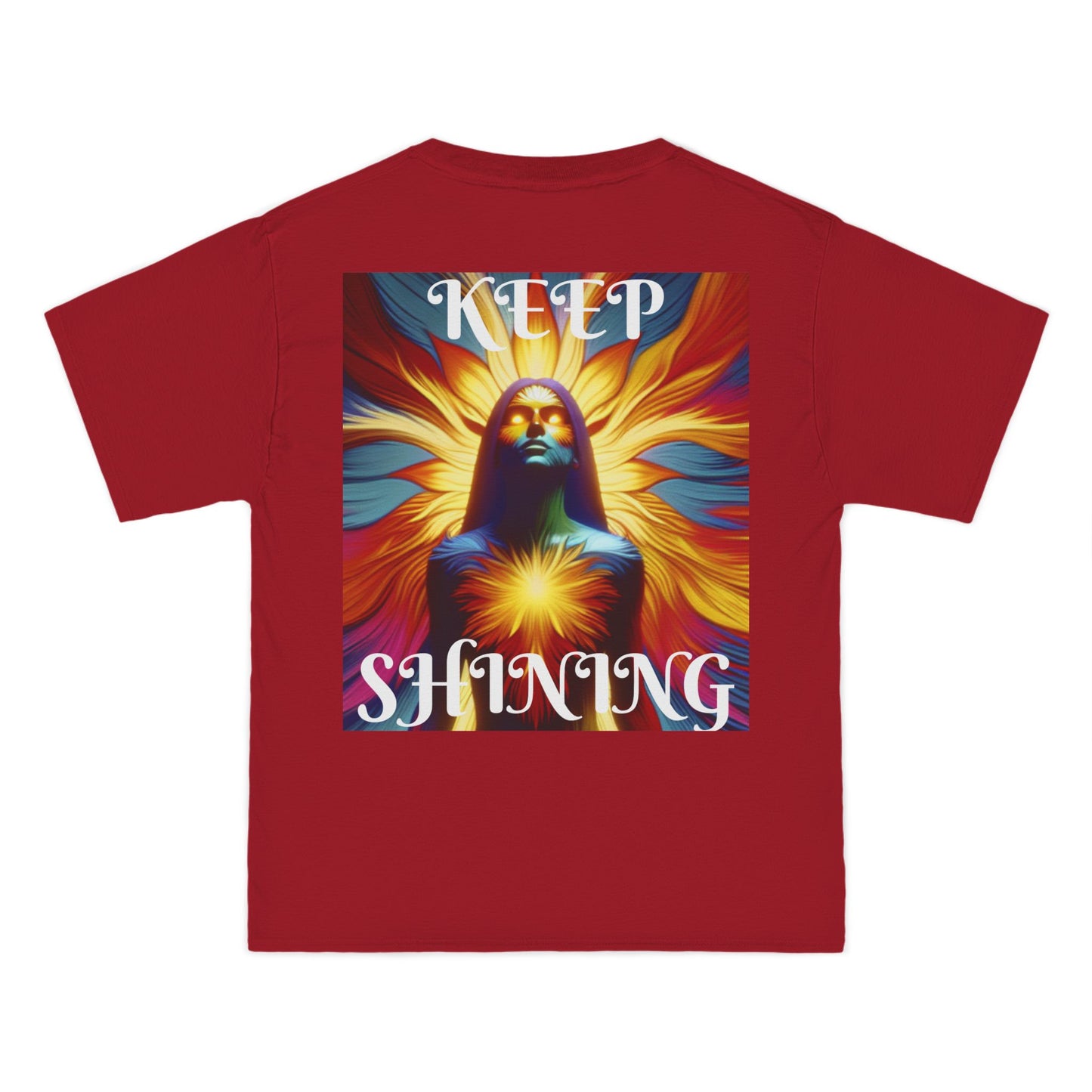 DECODED | KEEP SHINING | Unisex Beefy-T® Short-Sleeve T-Shirt