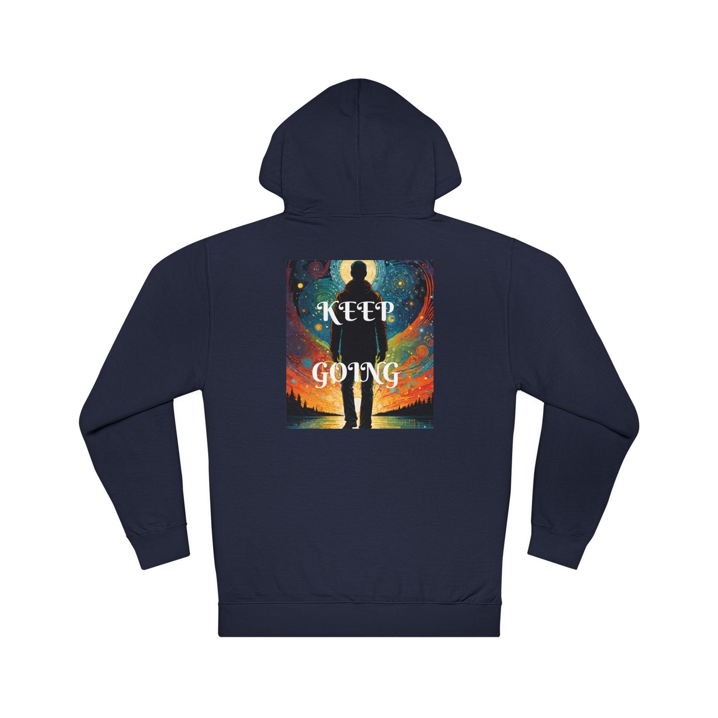 DECODED | KEEP GOING | Unisex Hooded Sweatshirt