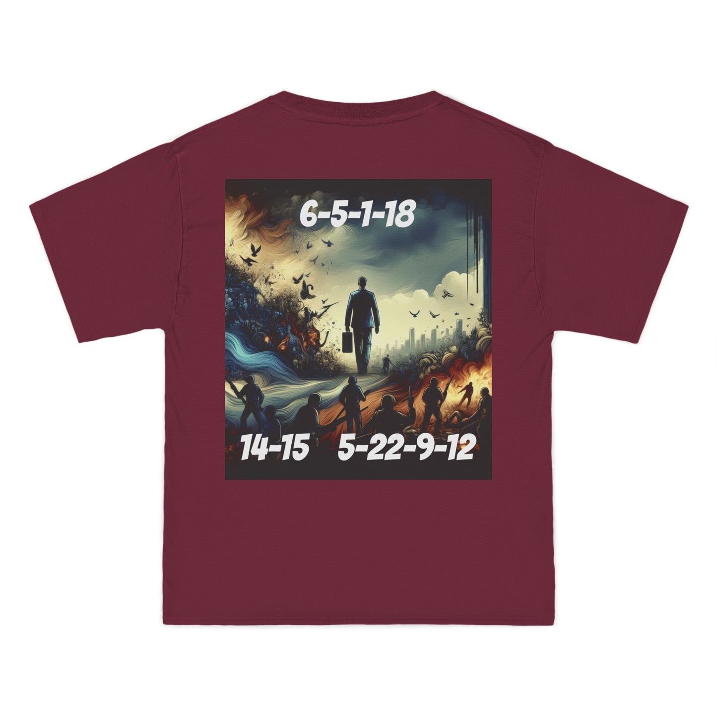 ENCODED | FEAR NO EVIL Unisex Beefy-T® Short-Sleeve T-Shirt