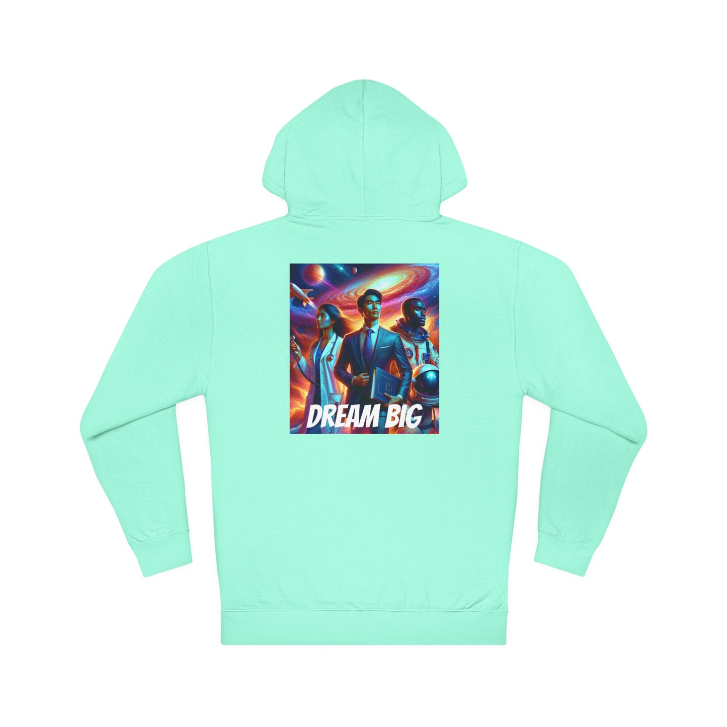DECODED | DREAM BIG | Unisex Hooded Sweatshirt
