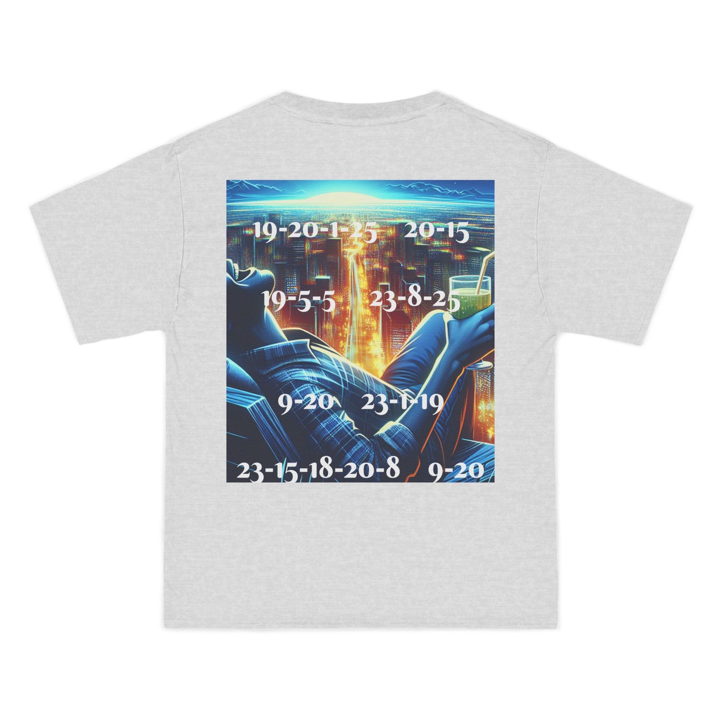 ENCODED | STAY TO SEE WHY IT WAS WORTH IT Unisex Beefy-T® short-sleeve T-Shirt