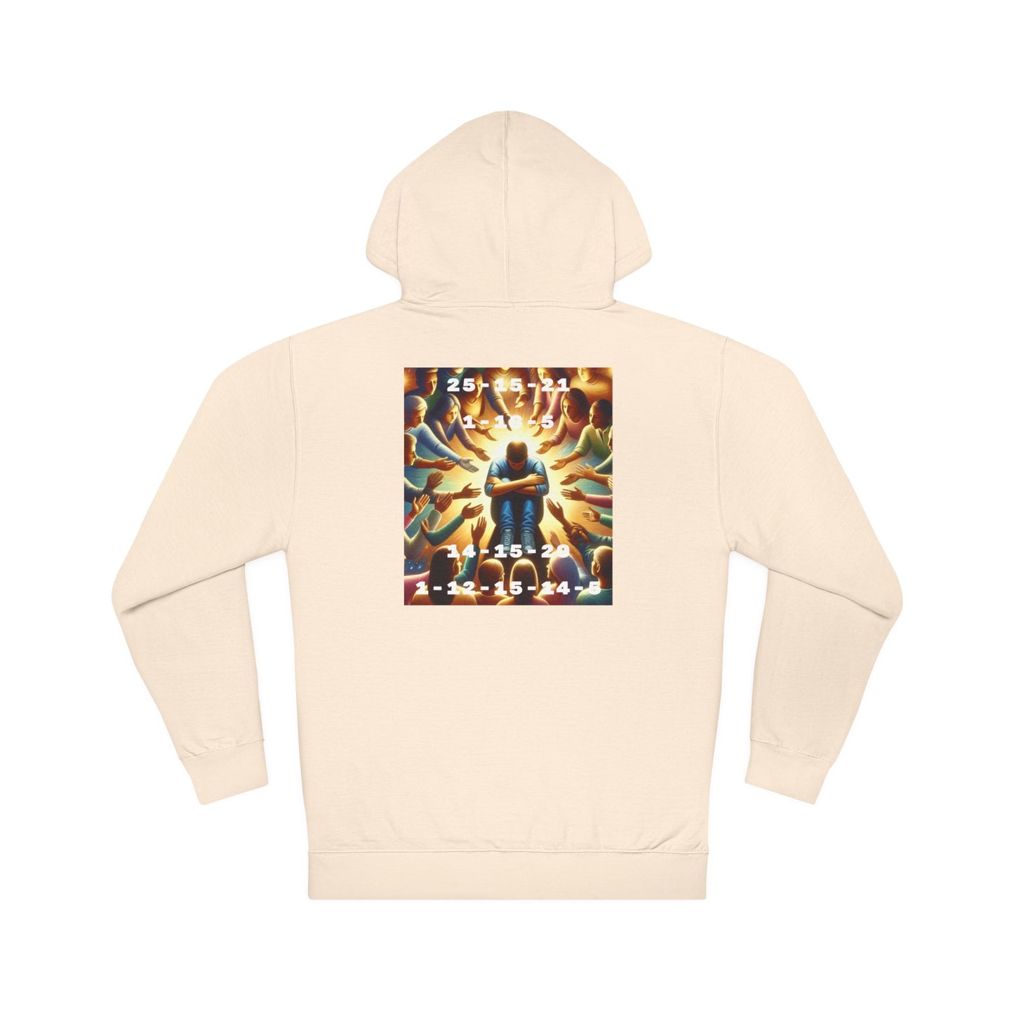 YOU ARE NOT ALONE Unisex Hooded Sweatshirt