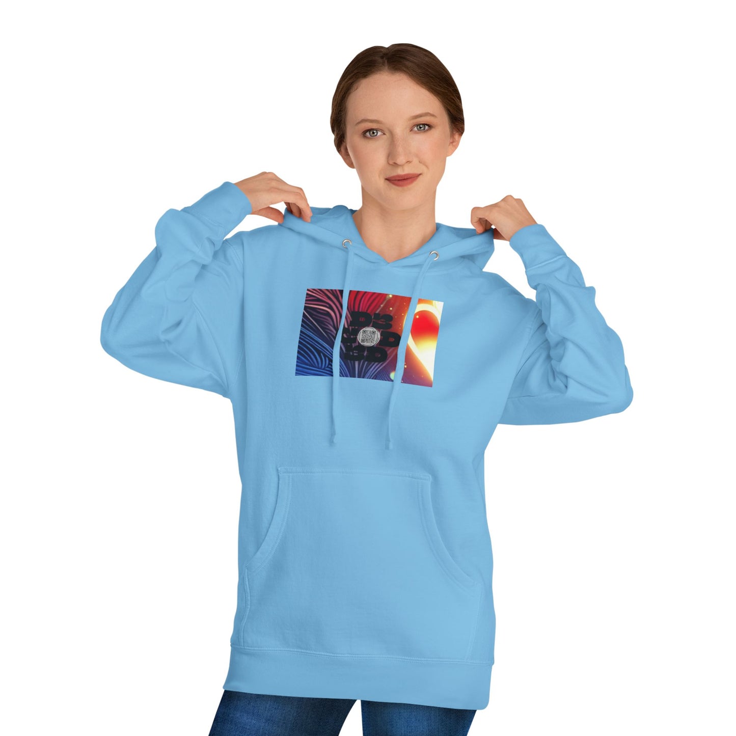 NO CODE | FOLLOW YOUR HEART | Unisex Hooded Sweatshirt