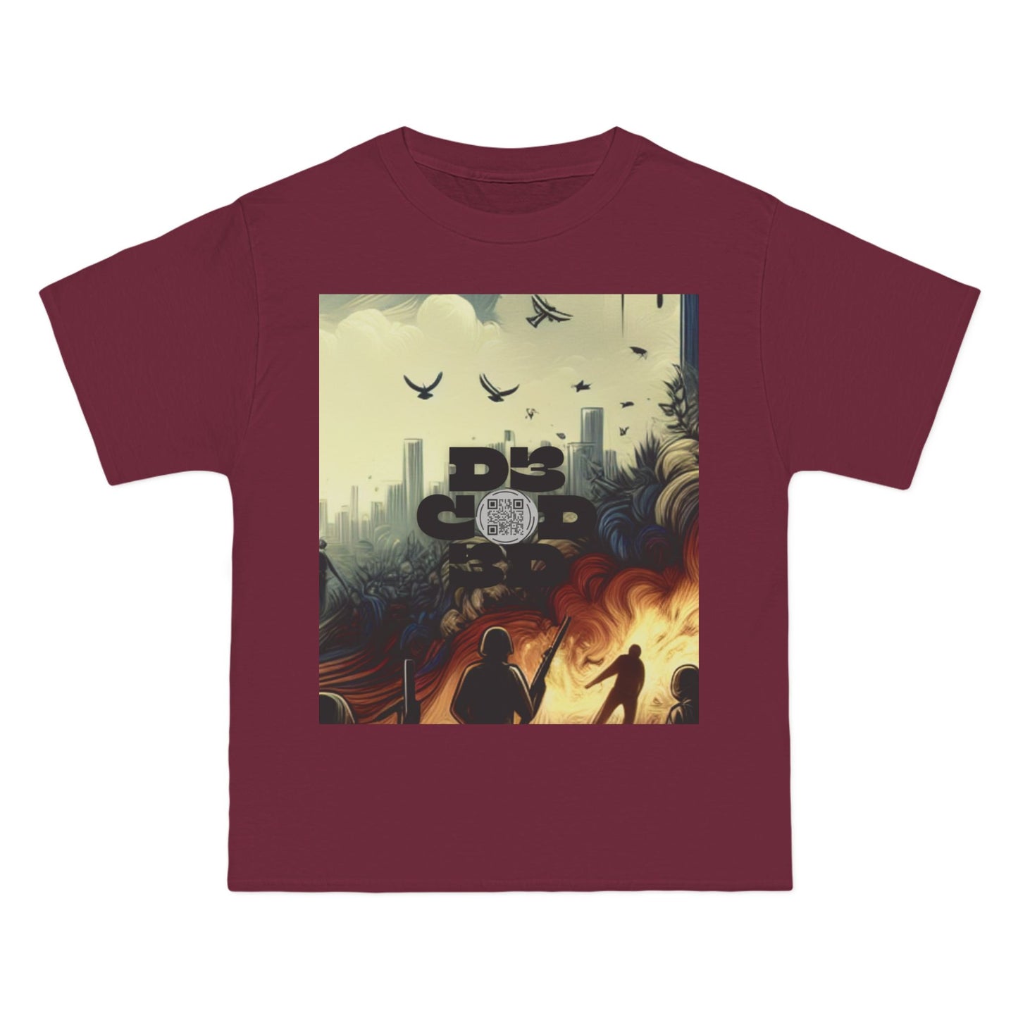 DECODED | FEAR NO EVIL | Unisex Beefy-T® Short-Sleeve T-Shirt