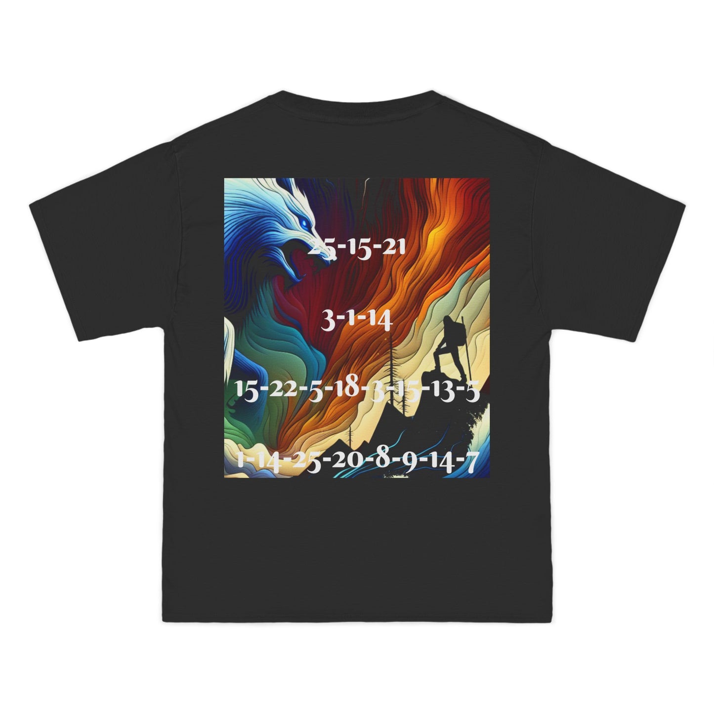 ENCODED | YOU CAN OVERCOME ANYTHING Unisex Beefy-T® short-sleeve T-shirt