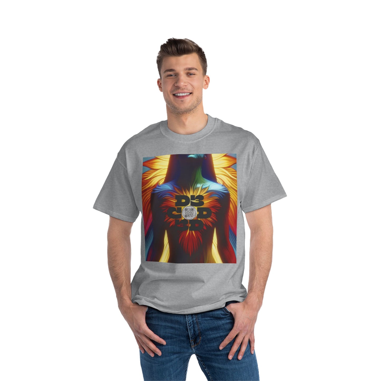 ENCODED | KEEP SHINING Unisex Beefy-T® Short-Sleeve T-Shirt