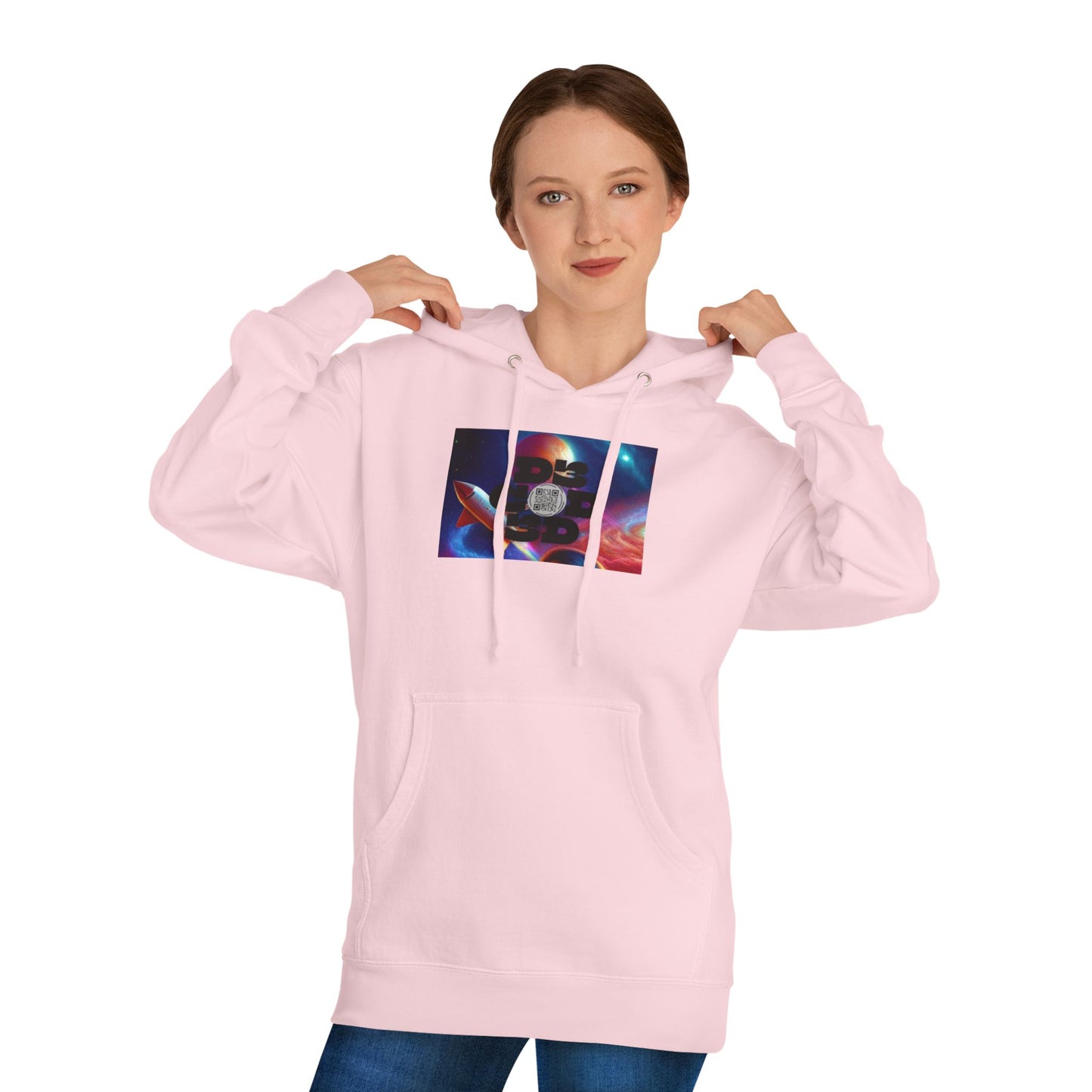 NO CODE | DREAM BIG Unisex Hooded Sweatshirt