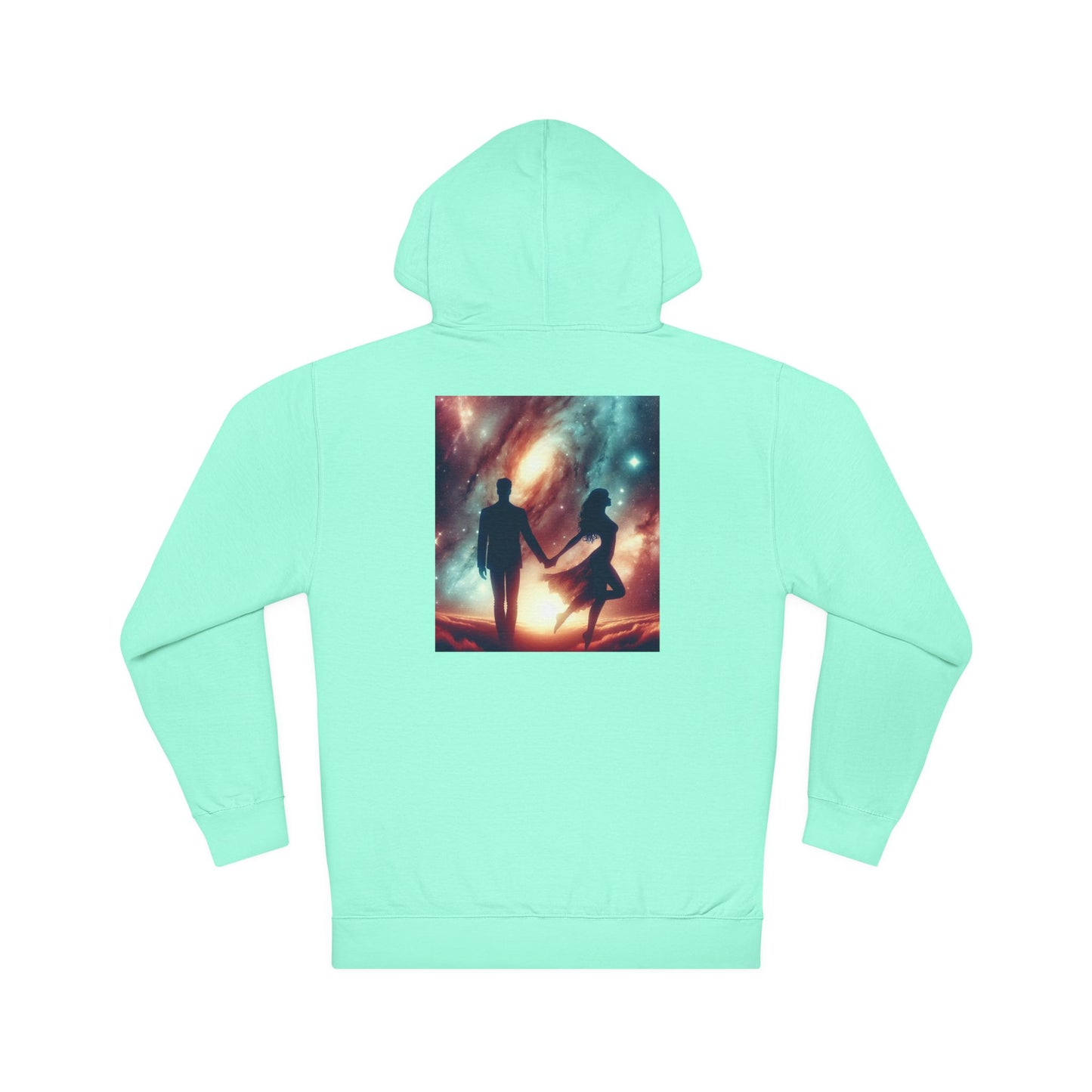 NO CODE | LOVE & BE LOVED Unisex Hooded Sweatshirt