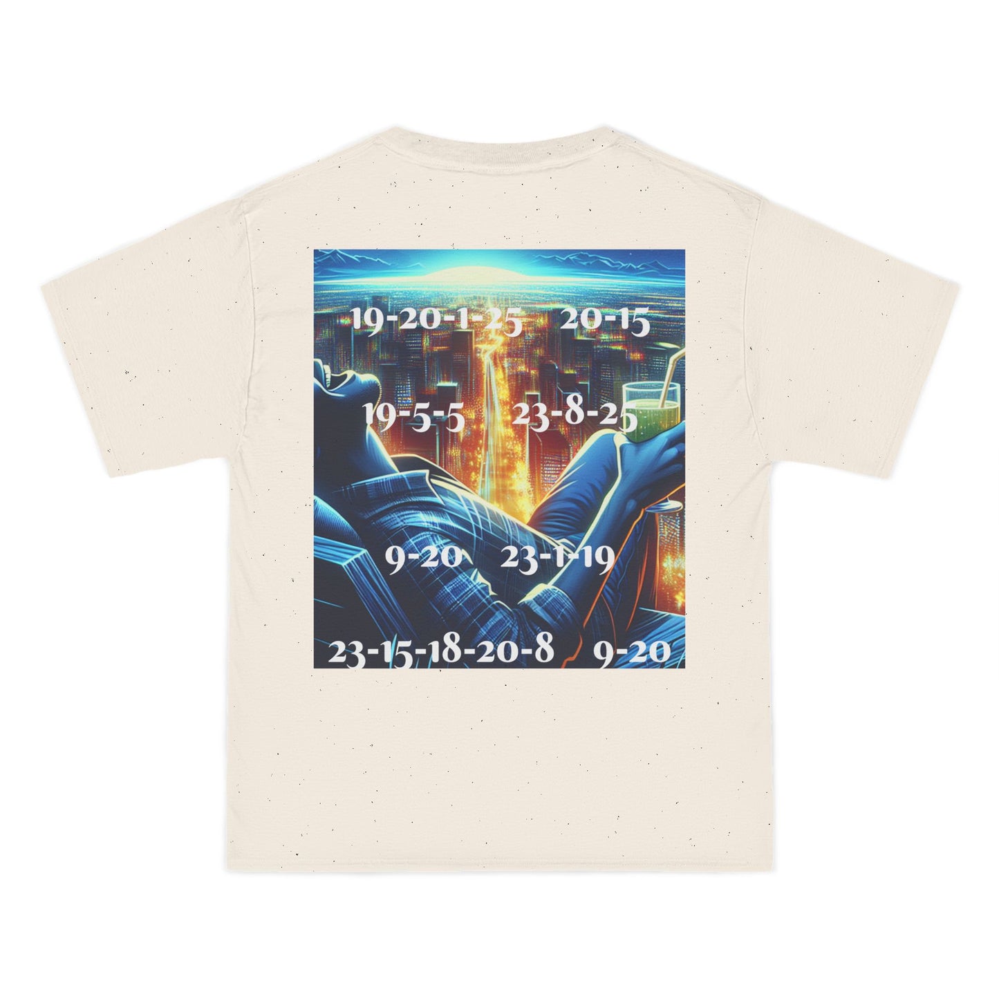 ENCODED | STAY TO SEE WHY IT WAS WORTH IT Unisex Beefy-T® short-sleeve T-Shirt