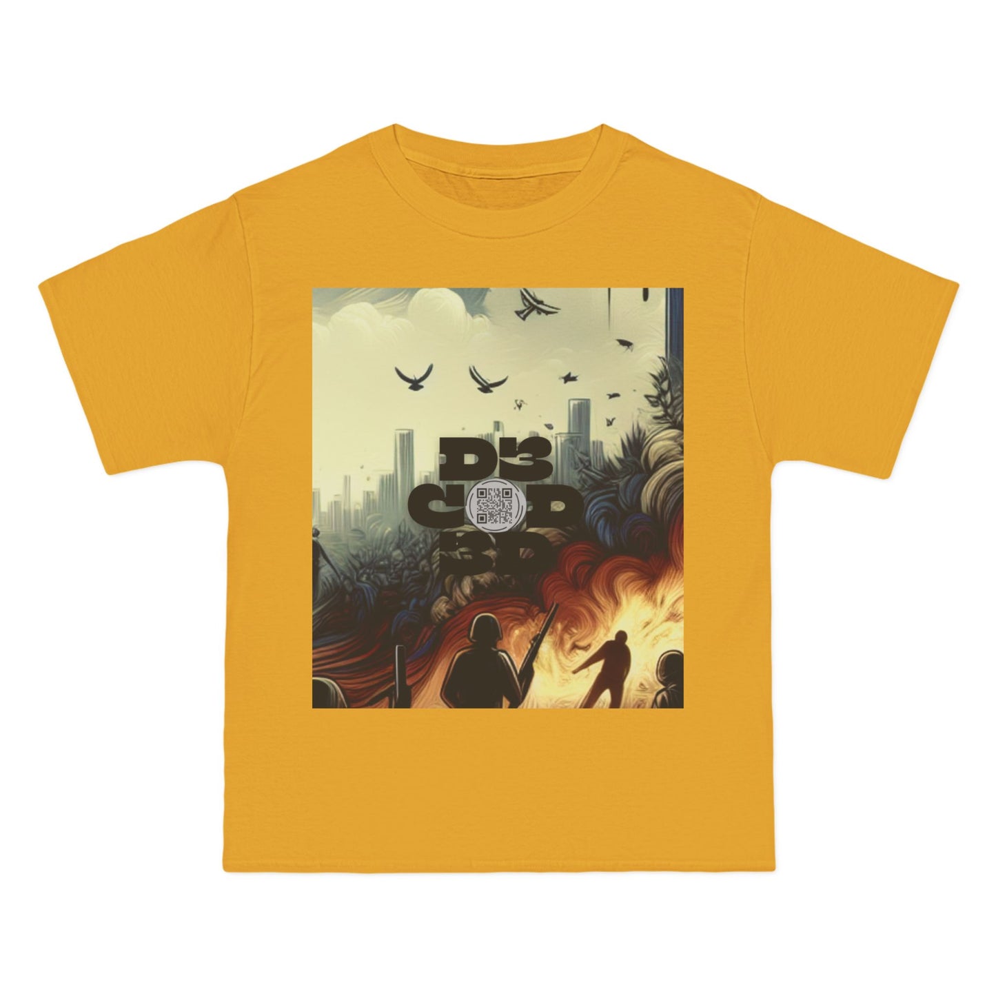 DECODED | FEAR NO EVIL | Unisex Beefy-T® Short-Sleeve T-Shirt