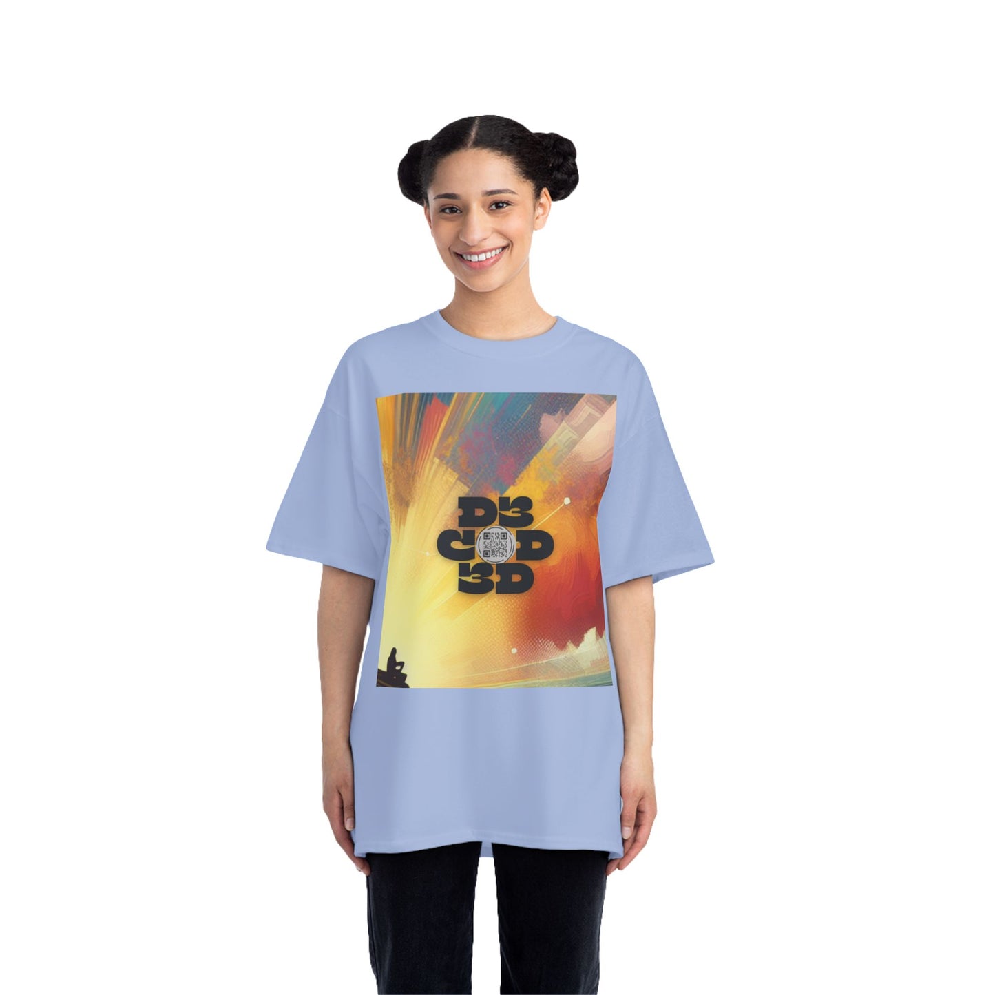 ENCODED | STAY ADVENTUROUS Unisex Beefy-T® Short-Sleeve T-Shirt
