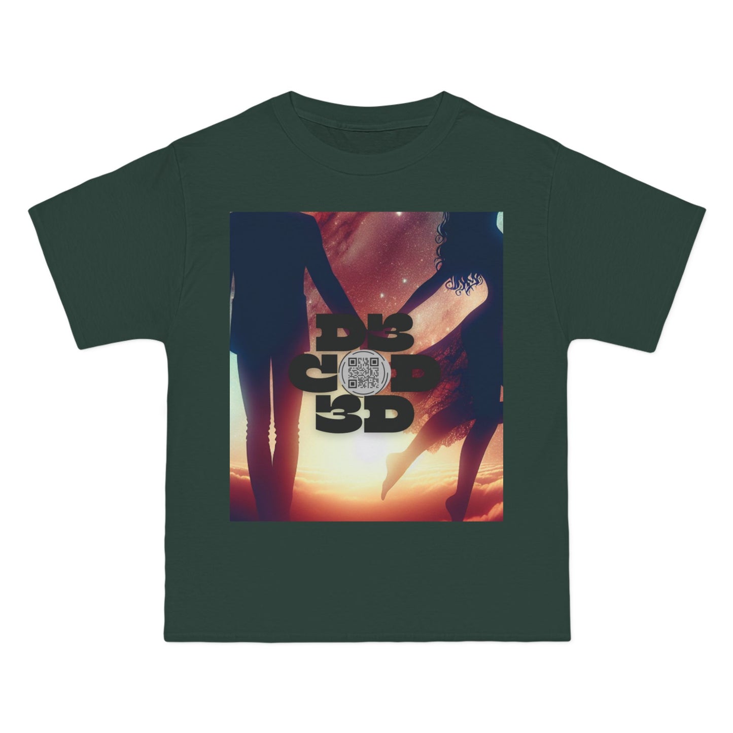 ENCODED | LOVE AND BE LOVED Unisex Beefy-T® short-sleeve T-shirt
