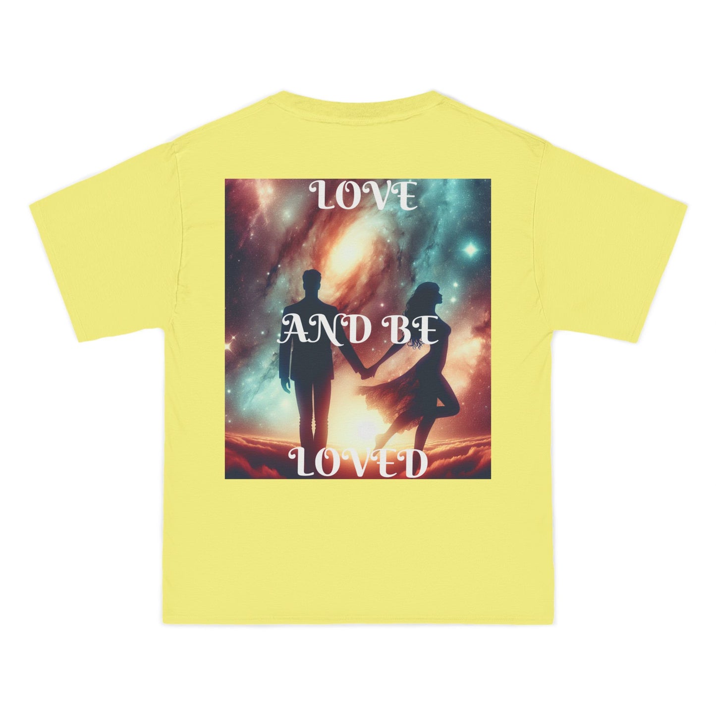DECODED | LOVE AND BE LOVED | Unisex Beefy-T® short-sleeve T-shirt