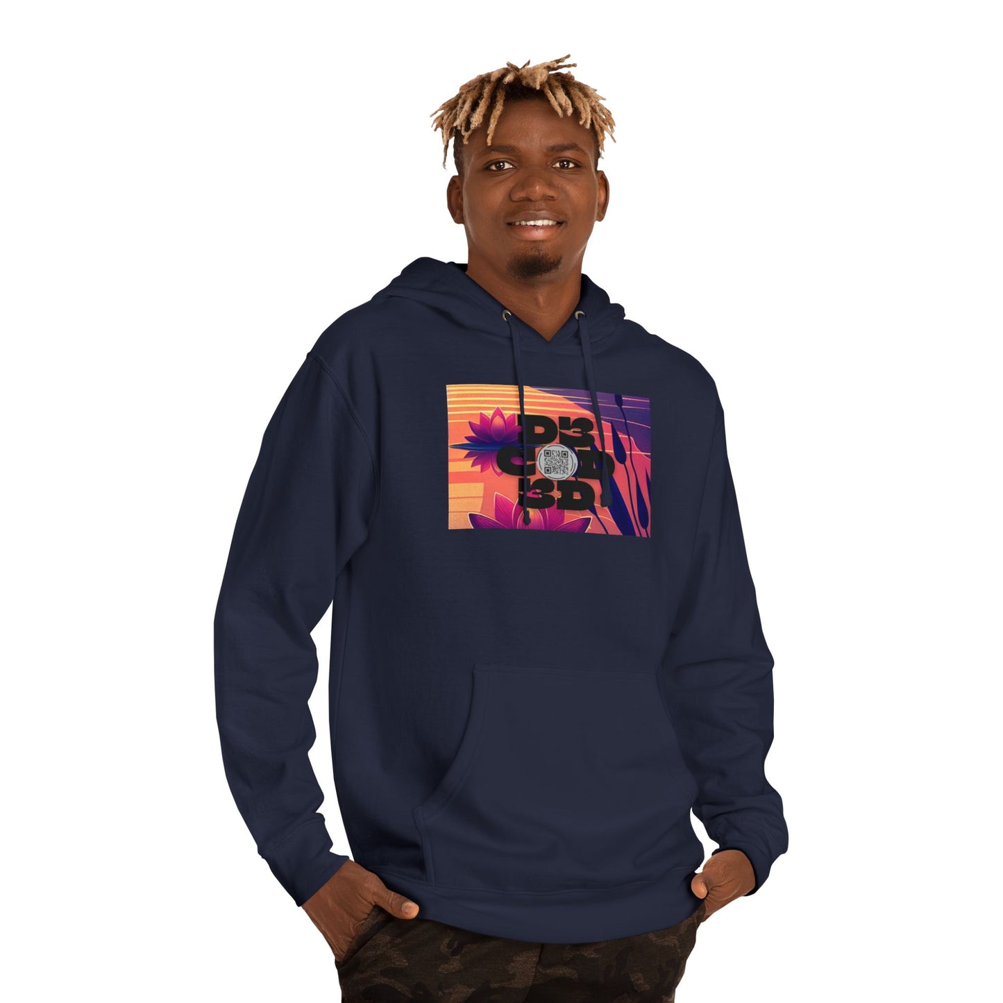INNER PEACE BEGINS WITH YOU Unisex Hooded Sweatshirt
