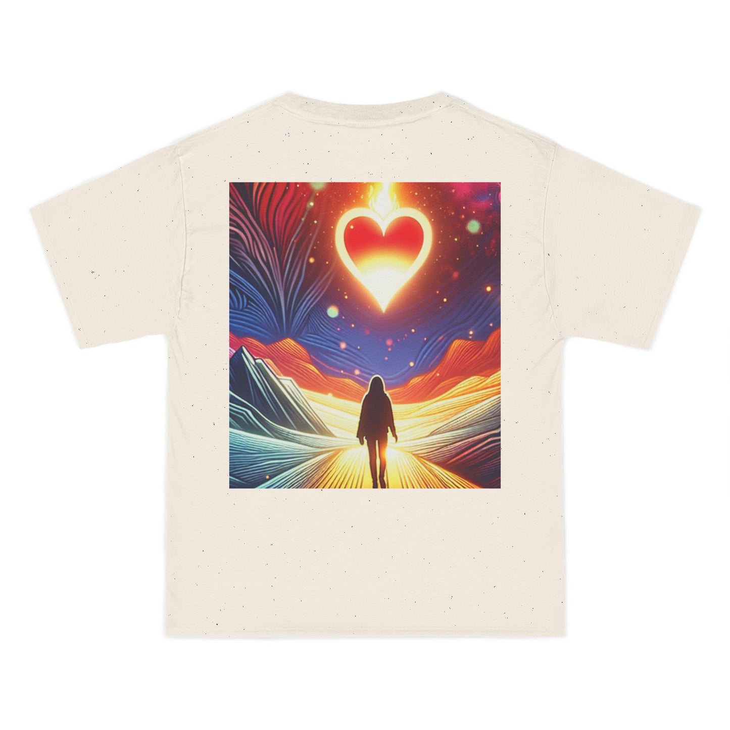 NO CODE | FOLLOW YOUR HEART | Unisex Beefy-T® Short-Sleeve T-Shirt