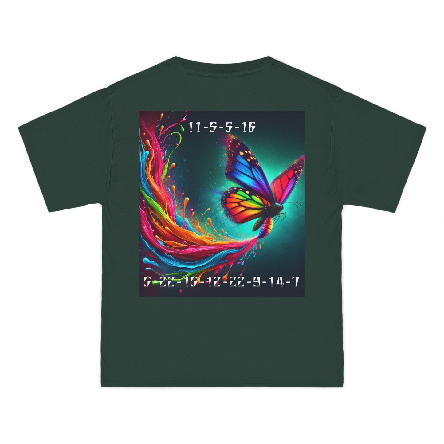 ENCODED | KEEP EVOLVING Unisex Beefy-T® short-sleeve T-shirt