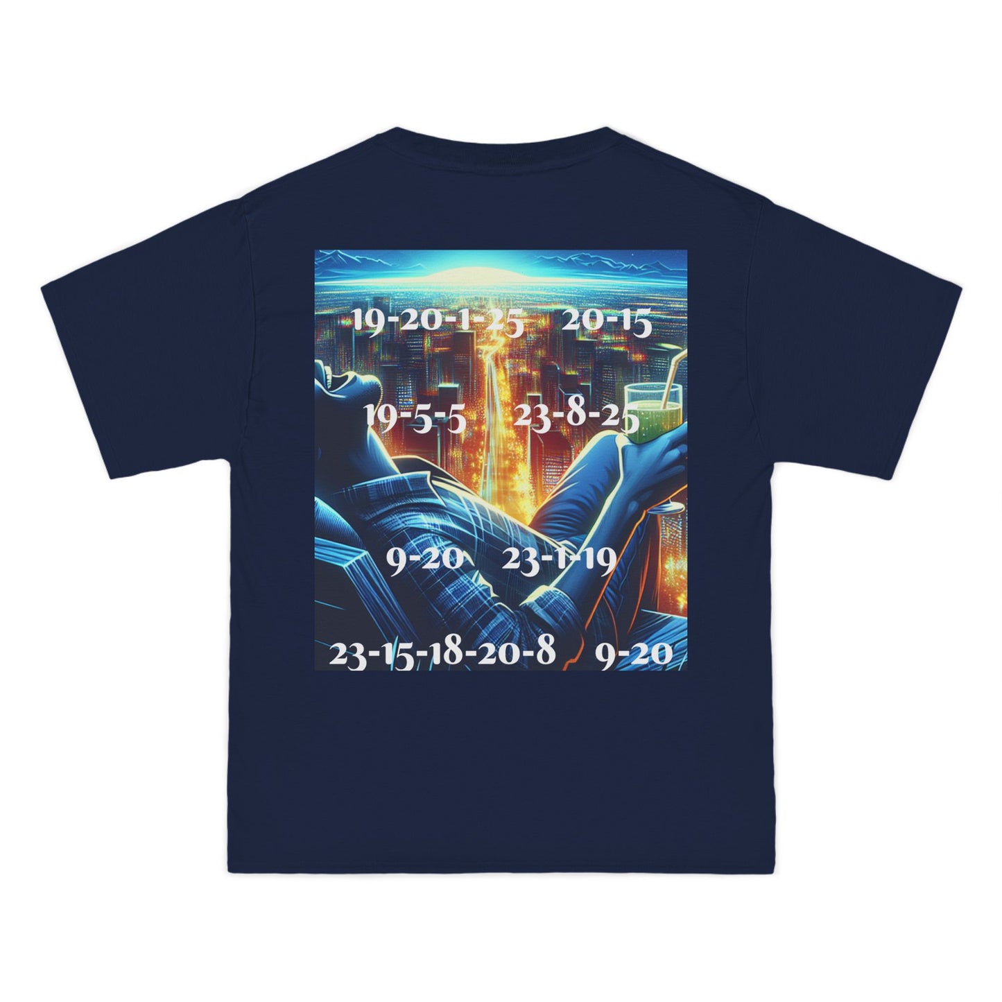 ENCODED | STAY TO SEE WHY IT WAS WORTH IT Unisex Beefy-T® short-sleeve T-Shirt