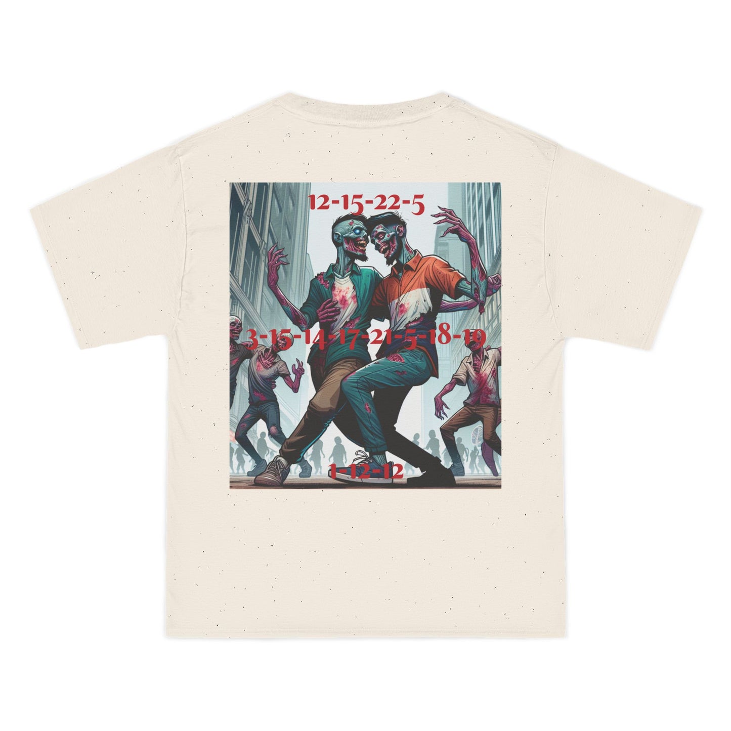 ENCODED | LOVE CONQUERS ALL Unisex Beefy-T® Short-Sleeve T-Shirt