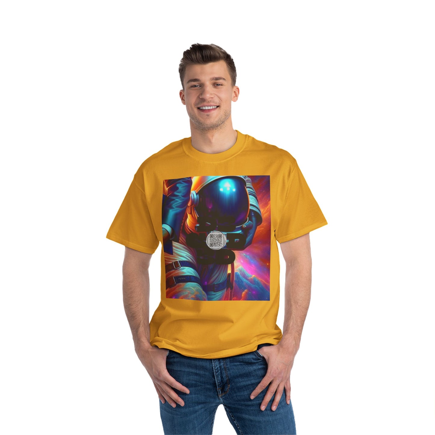 ENCODED | DREAM BIG Unisex Beefy-T® short-sleeve T-shirt