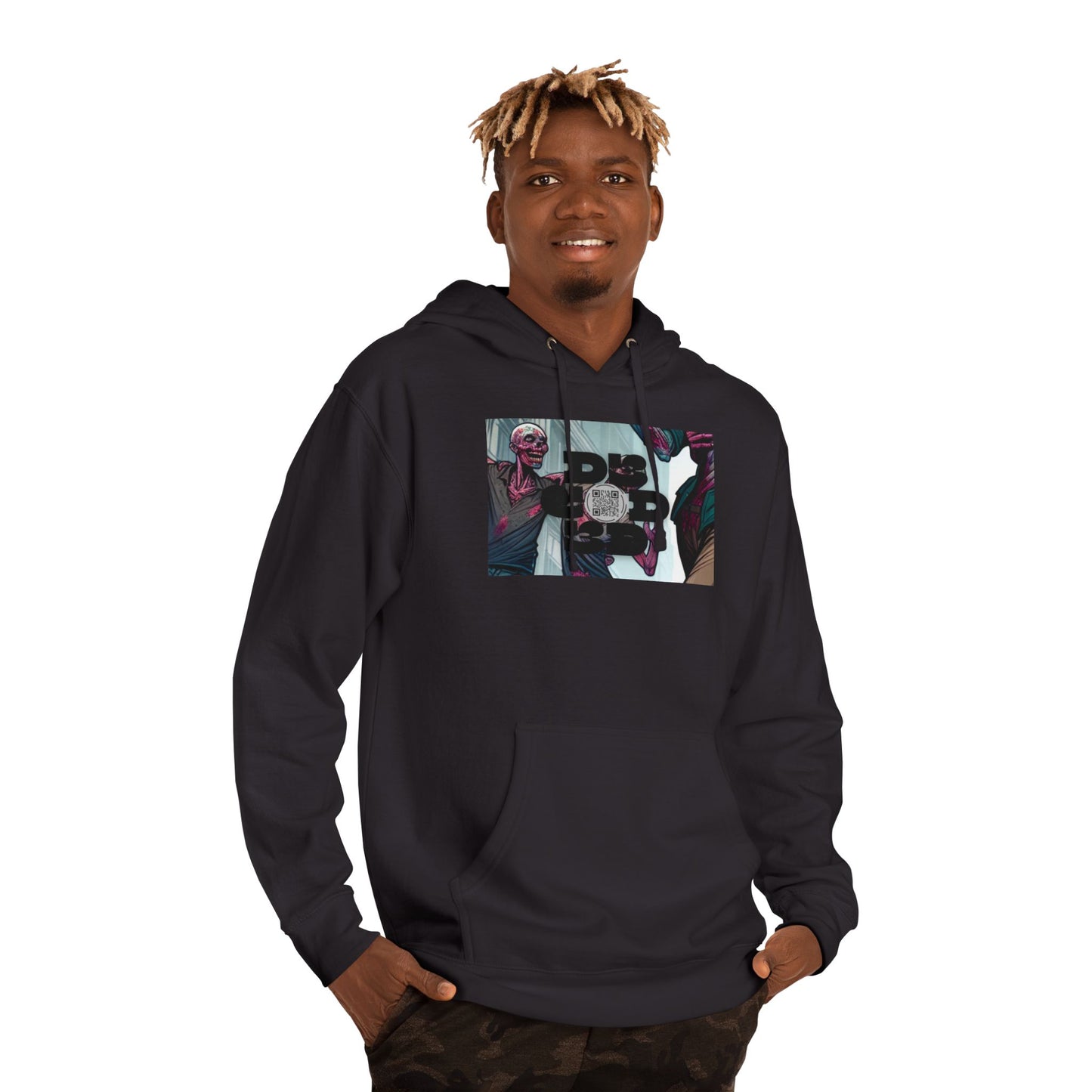 NO CODE | LOVE CONQUERS ALL Unisex Hooded Sweatshirt