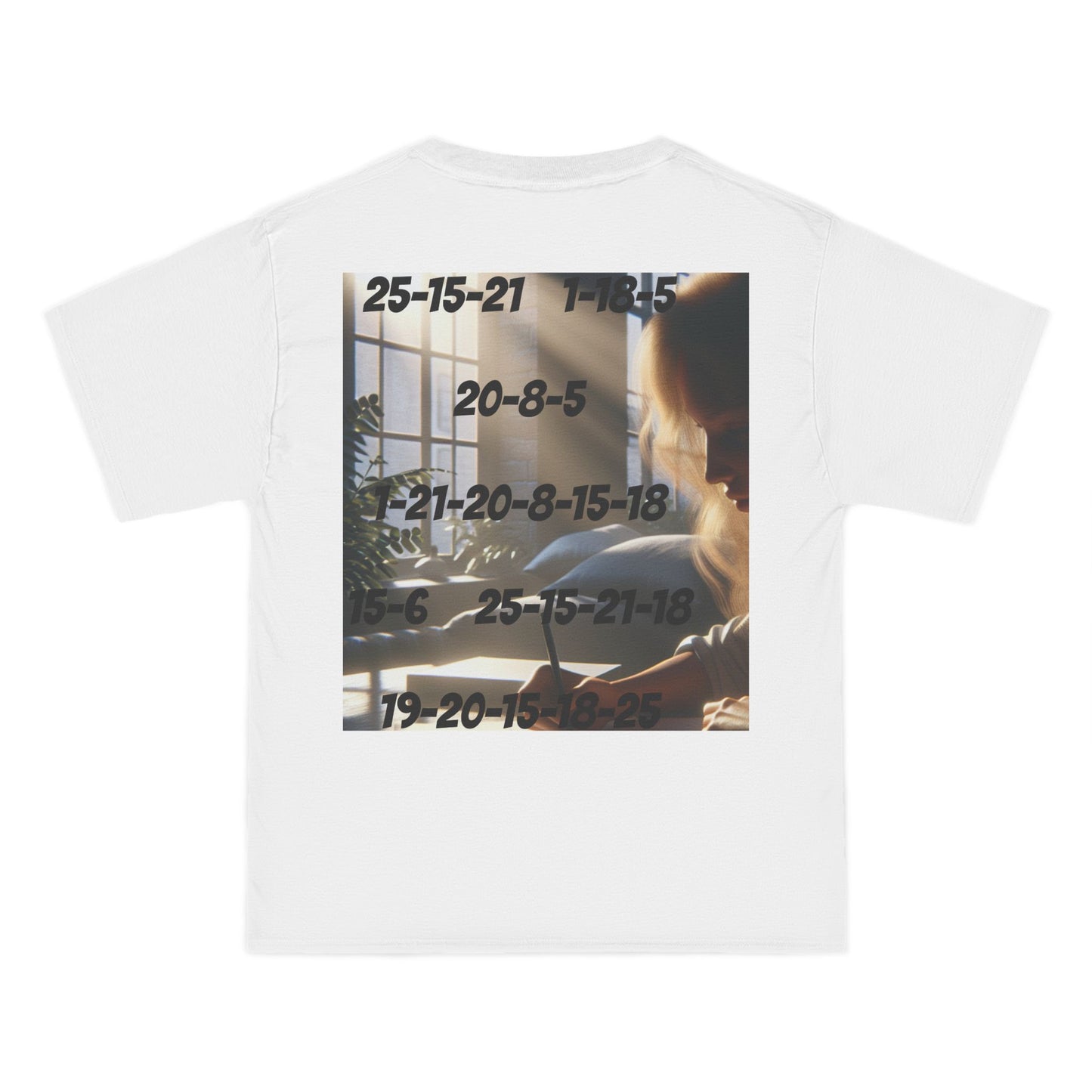 ENCODED | YOU ARE THE AUTHOR OF YOUR STORY Unisex Beefy-T® Short-Sleeve T-Shirt